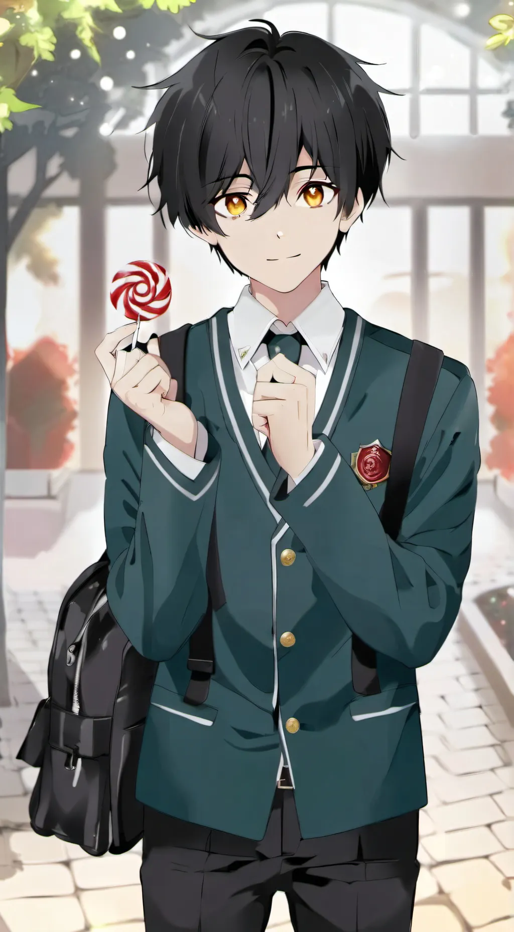 ai character: Zach! background