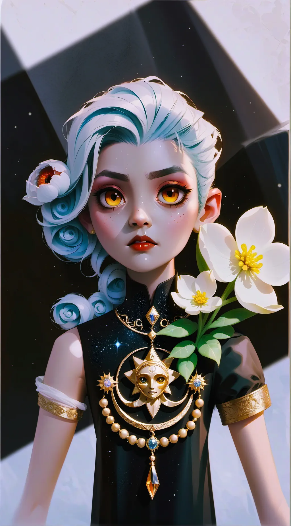 ai character: Sprout seedly background