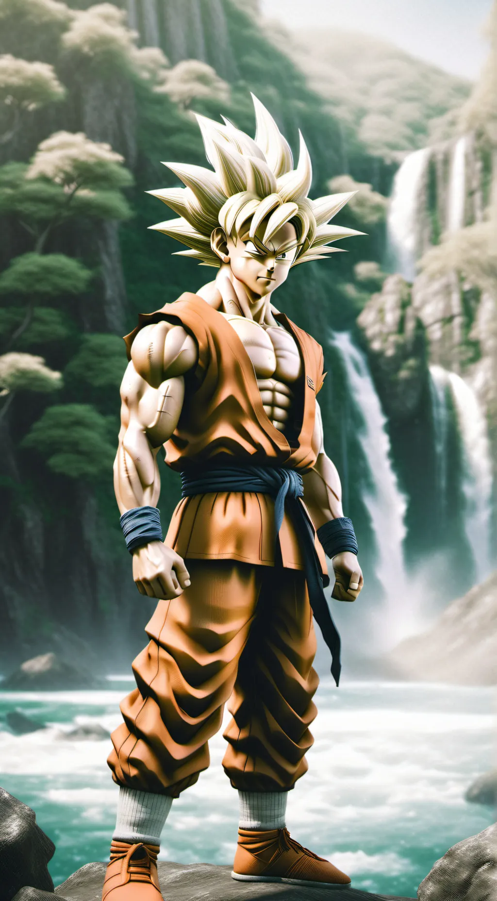 ai character: Goku background