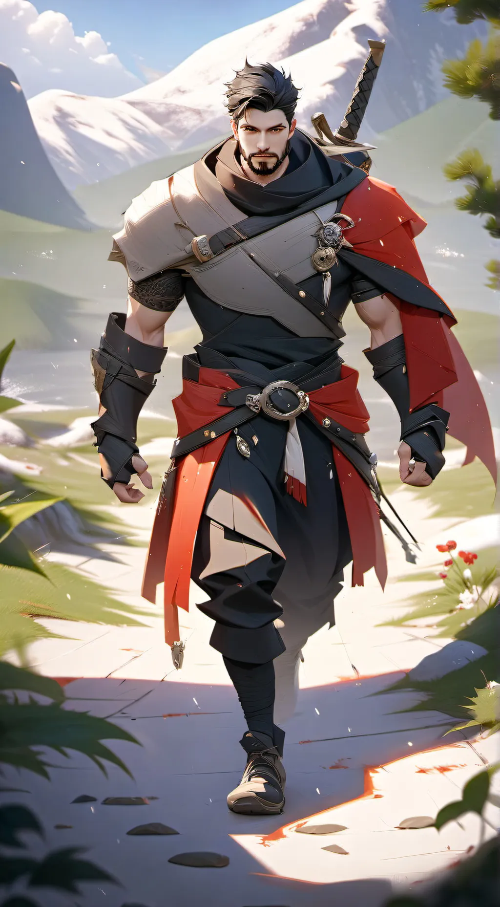 ai character: Mawi background