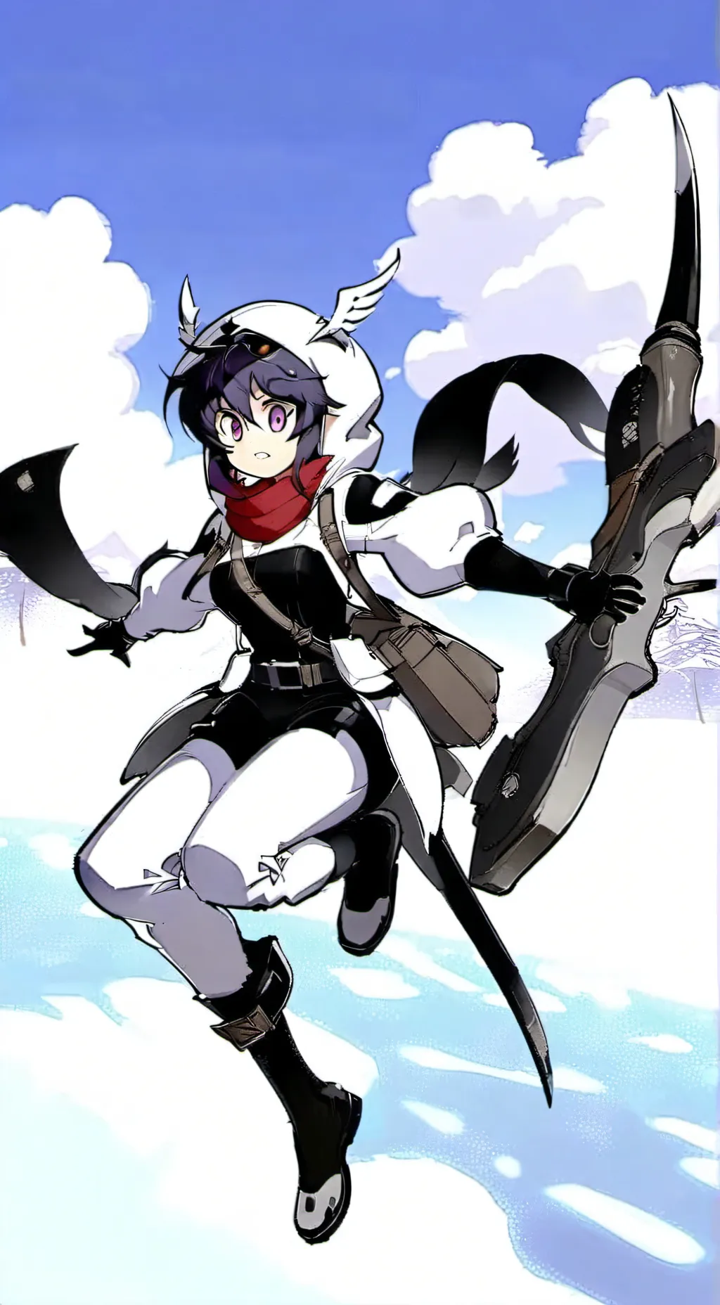 ai character: Crystil background