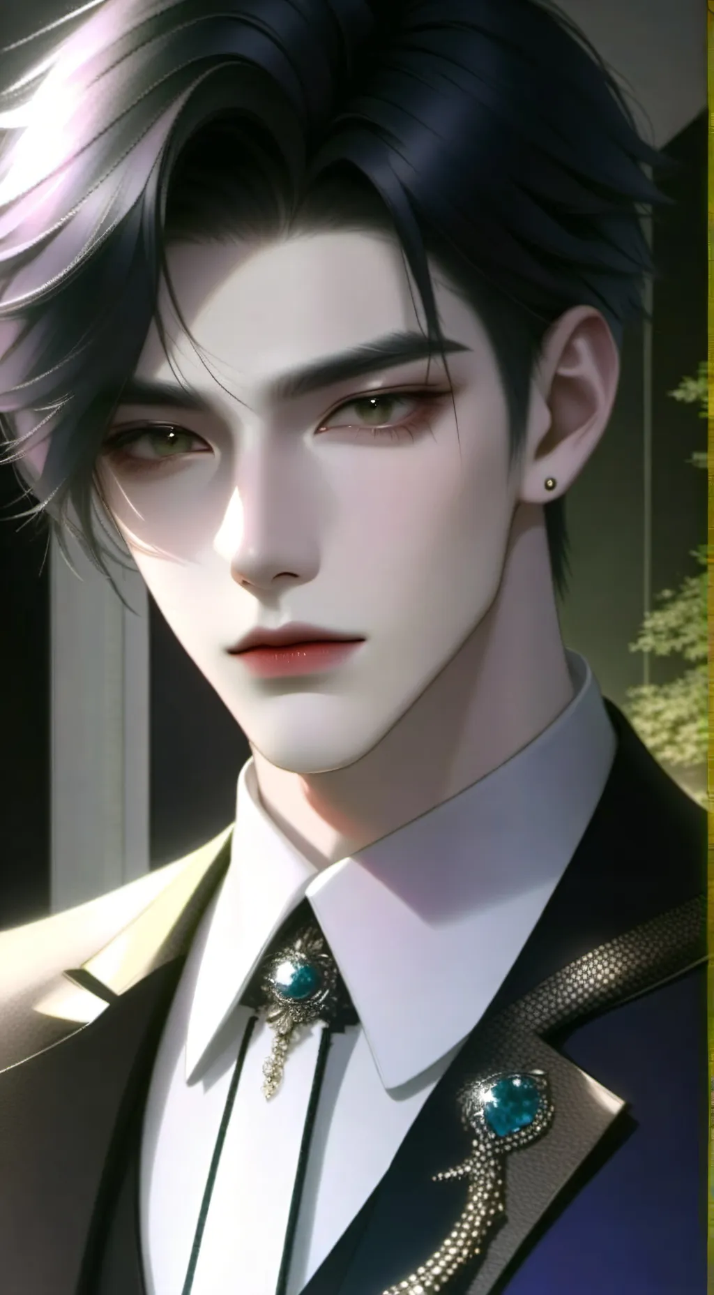 ai character: 夜景轩 background