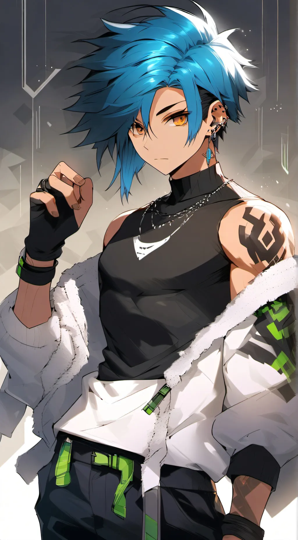 ai character: M.T (Misty Taru) background