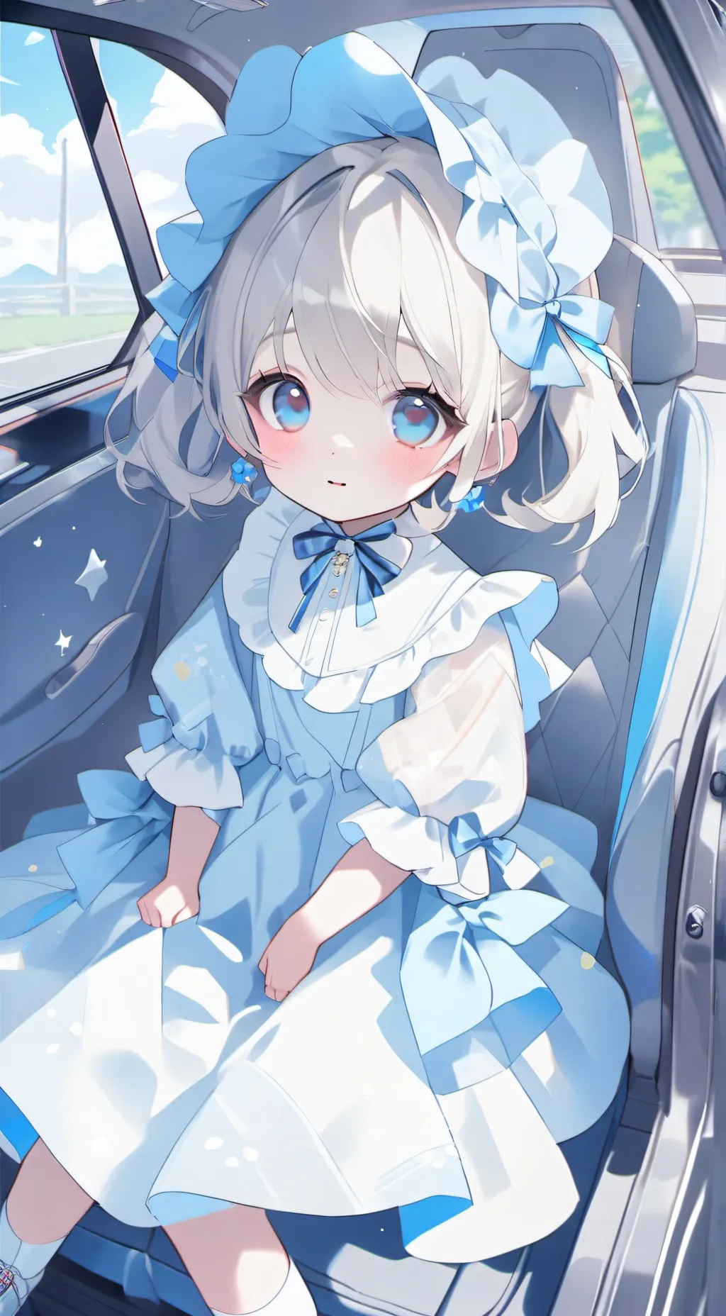 ai character: Izzy  background