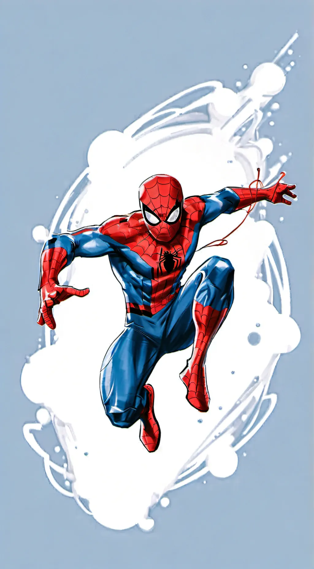 ai character: Marvel Spiderman  background