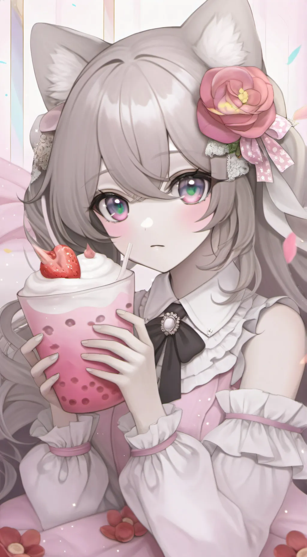 ai character: Stefani  background