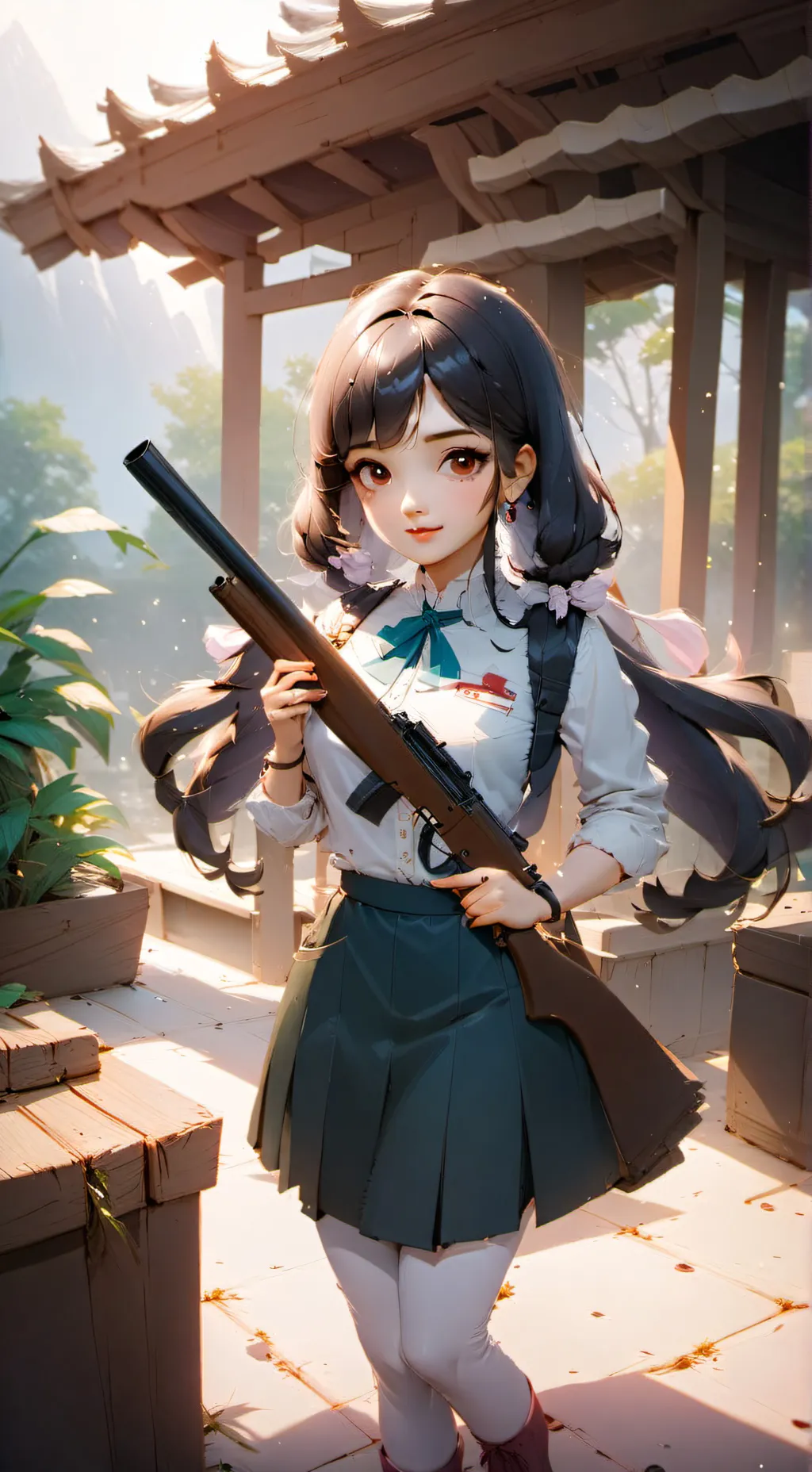 ai character: Vishwa  background