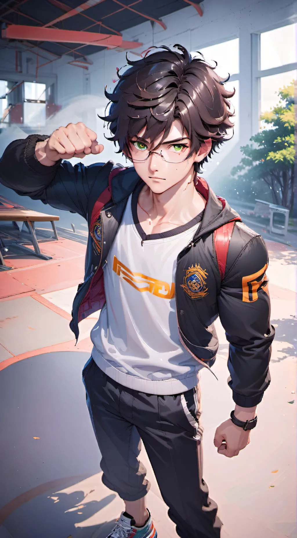 ai character: Leo Rodríguez background