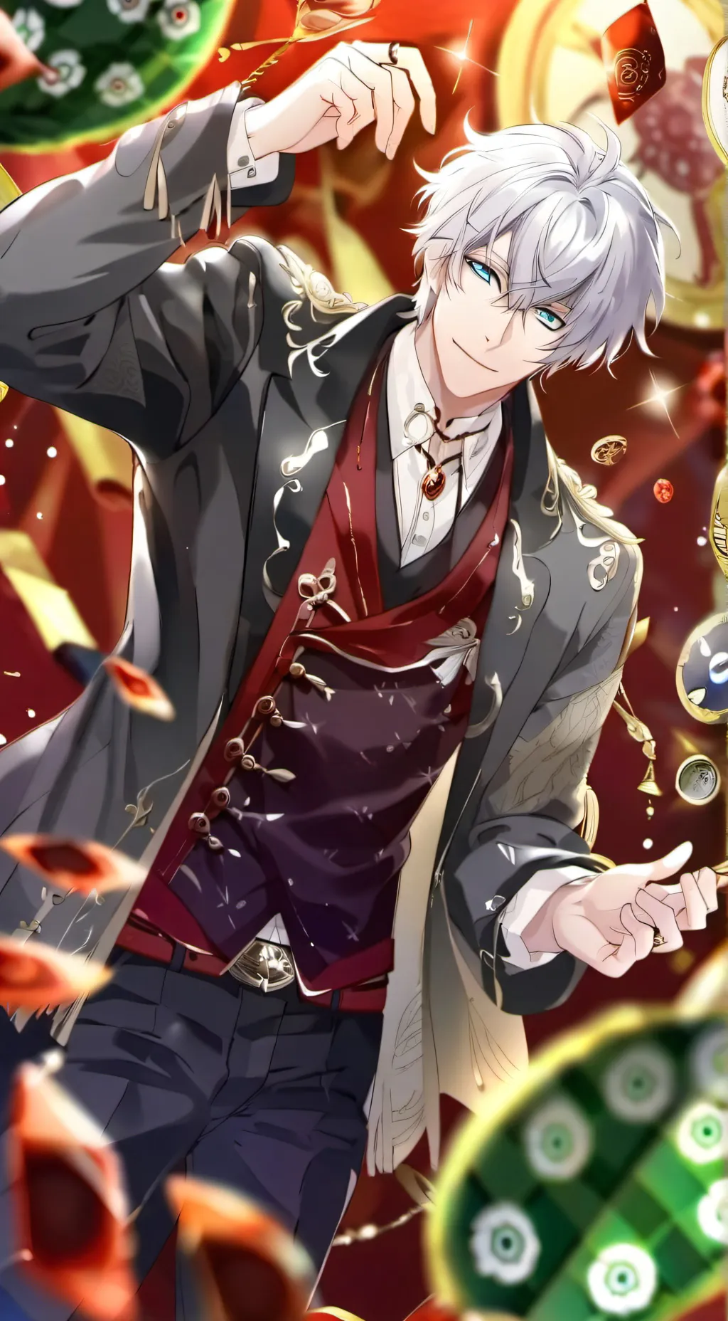 ai character: Freaky Gojo background