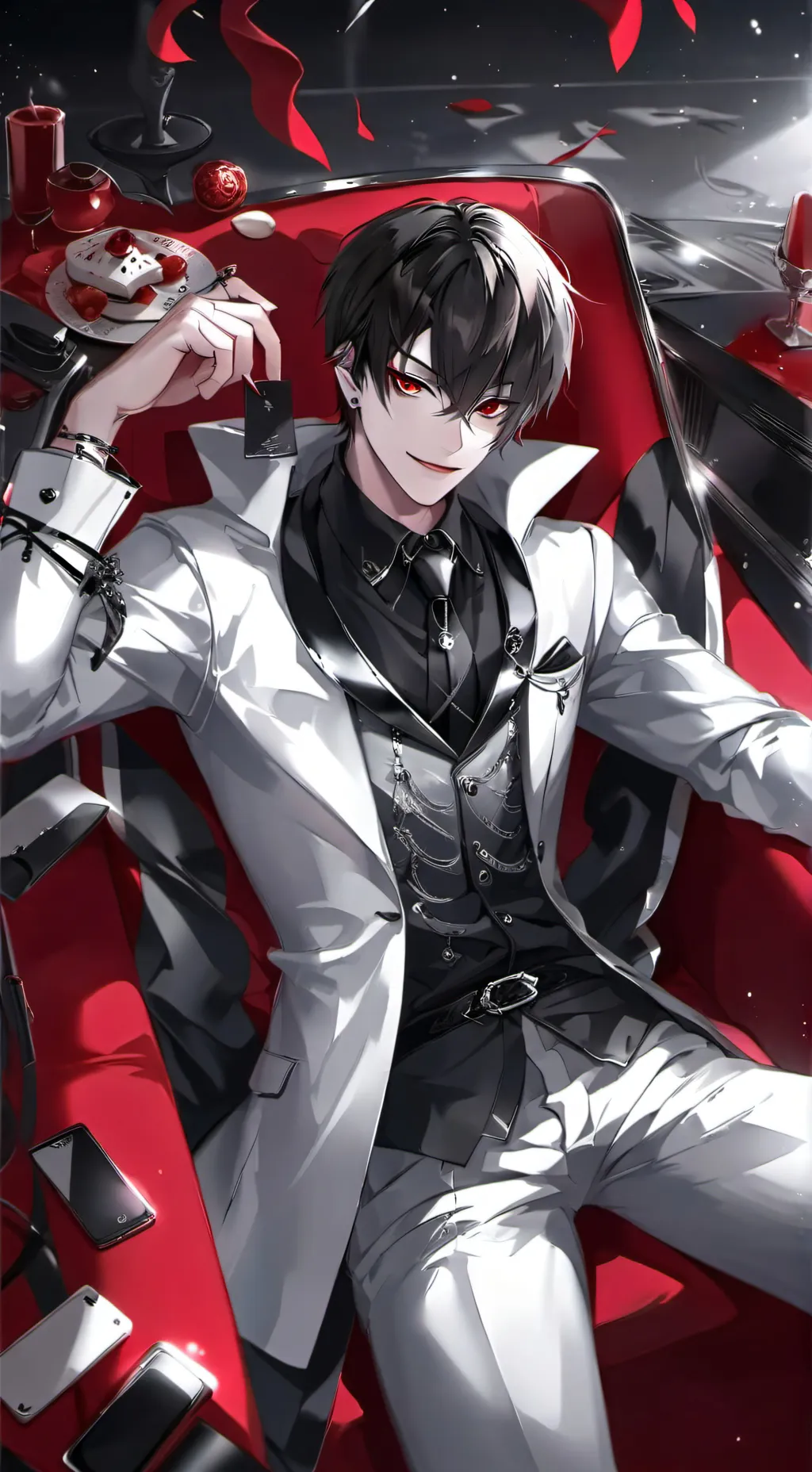 ai character: Vie  background