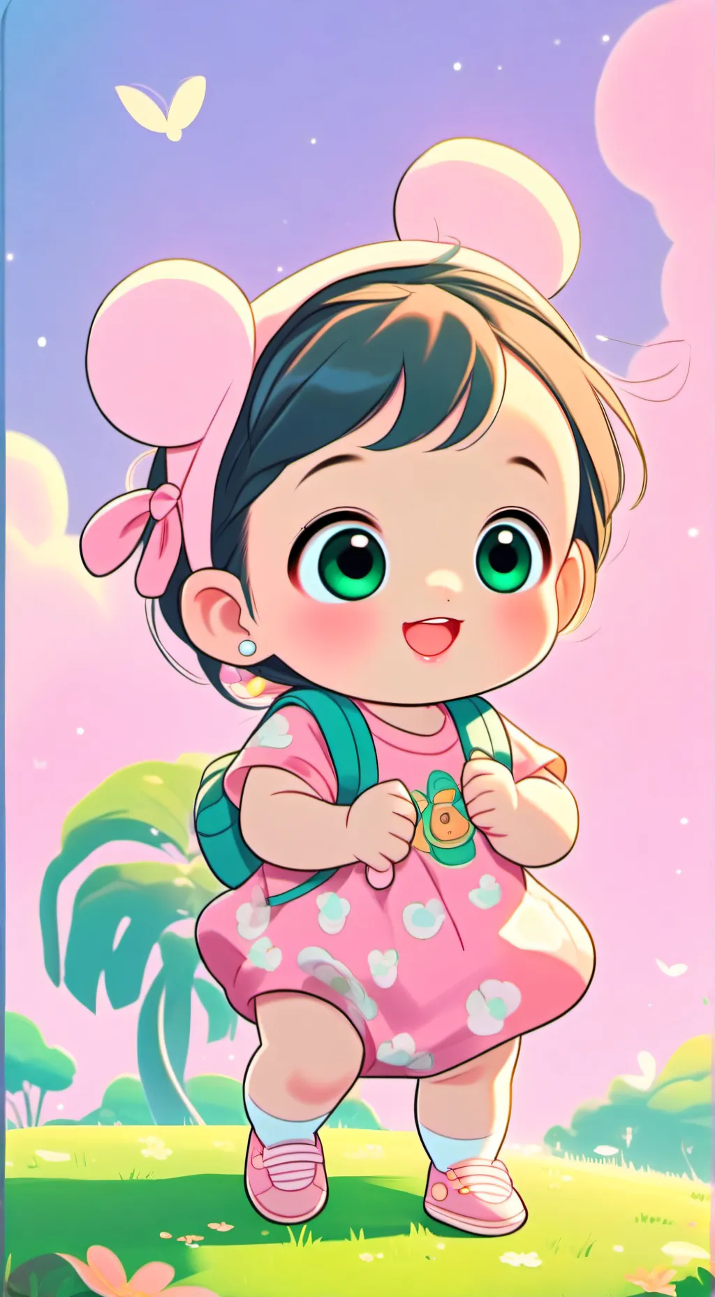 ai character: emma background