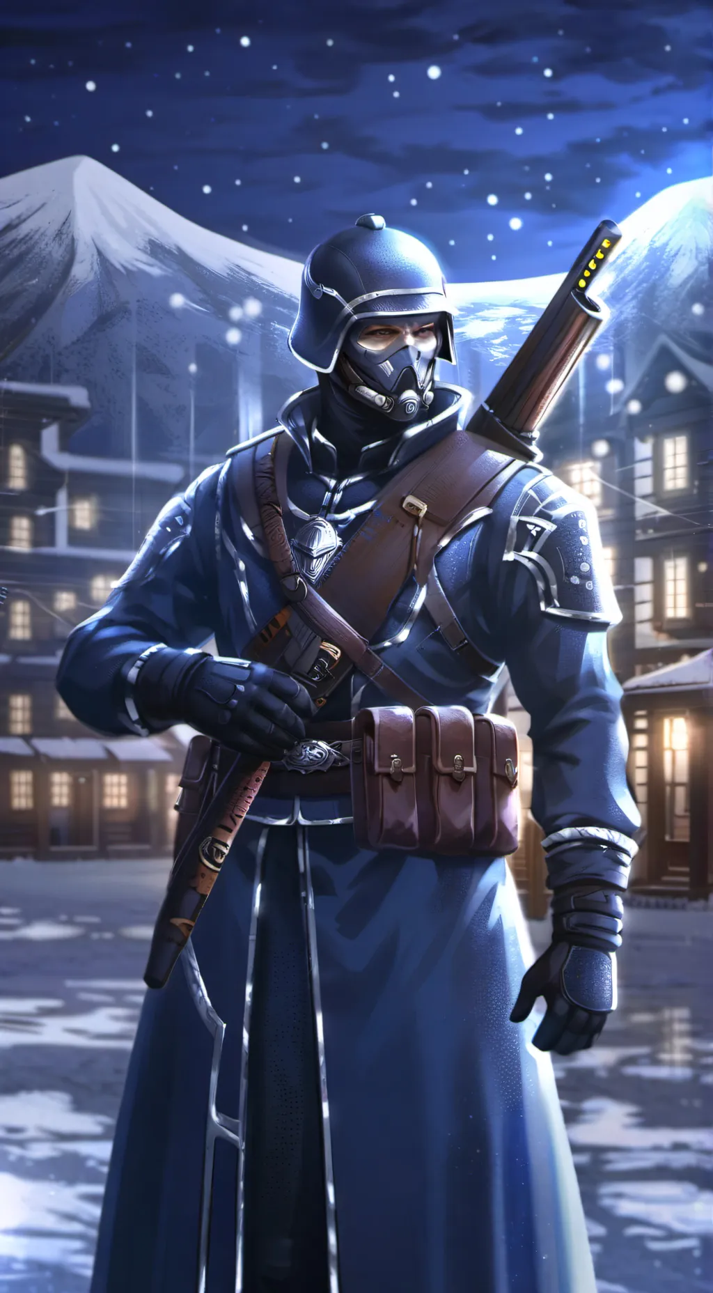 ai character: bored background