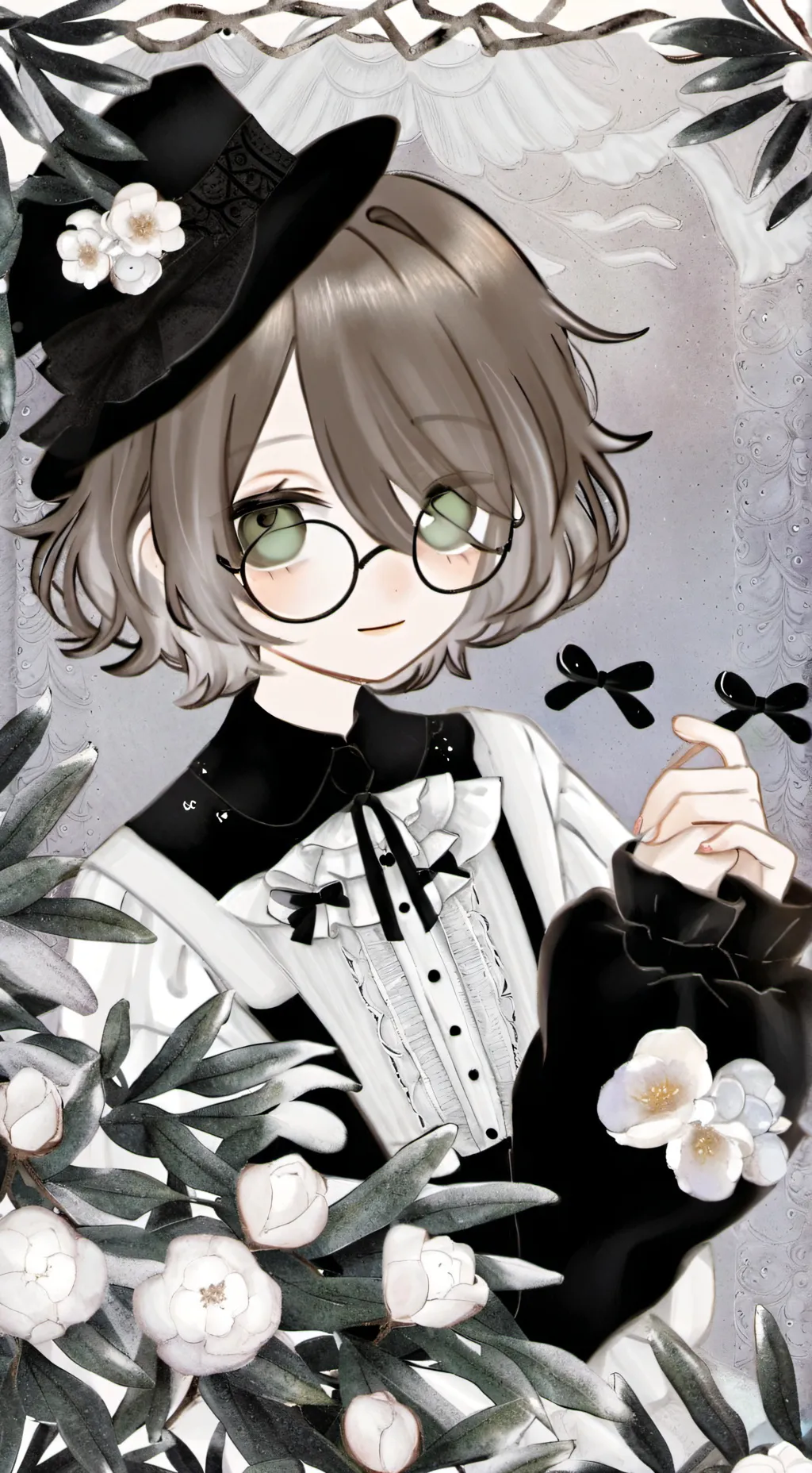ai character: My kny oc!! background