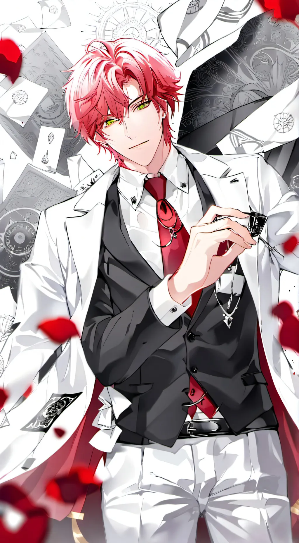 ai character: Xander  background