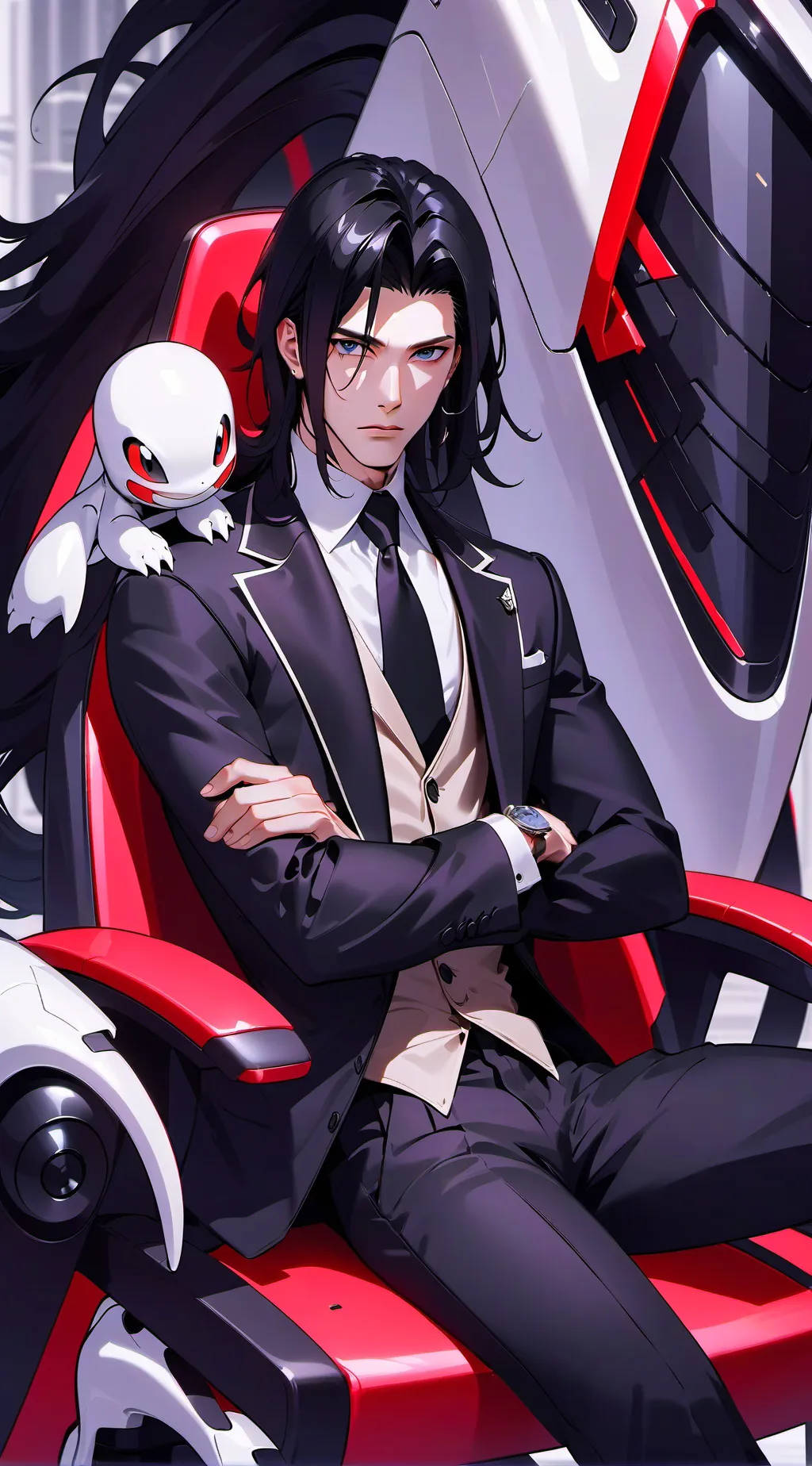 ai character: Morgan  background