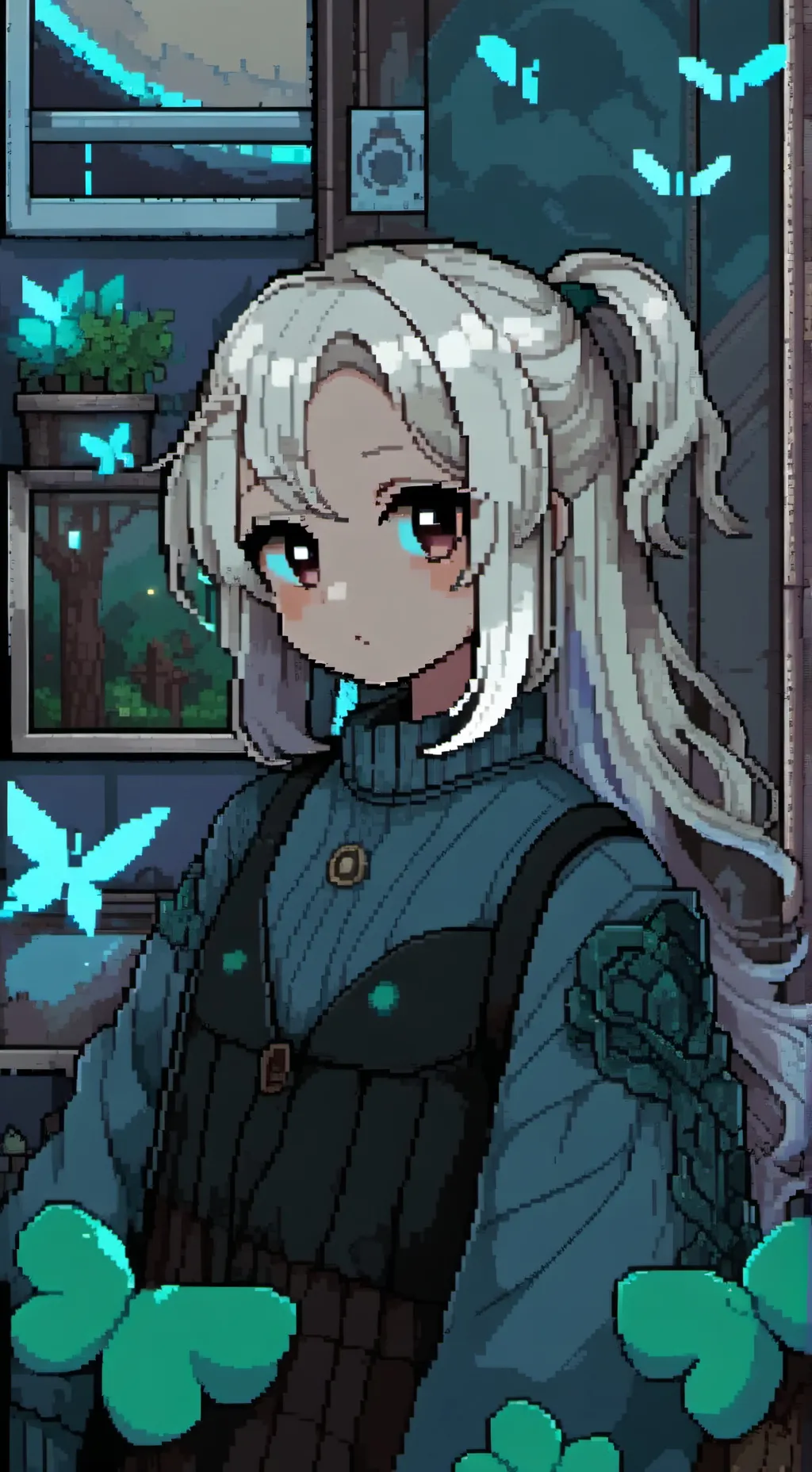 ai character: emma background