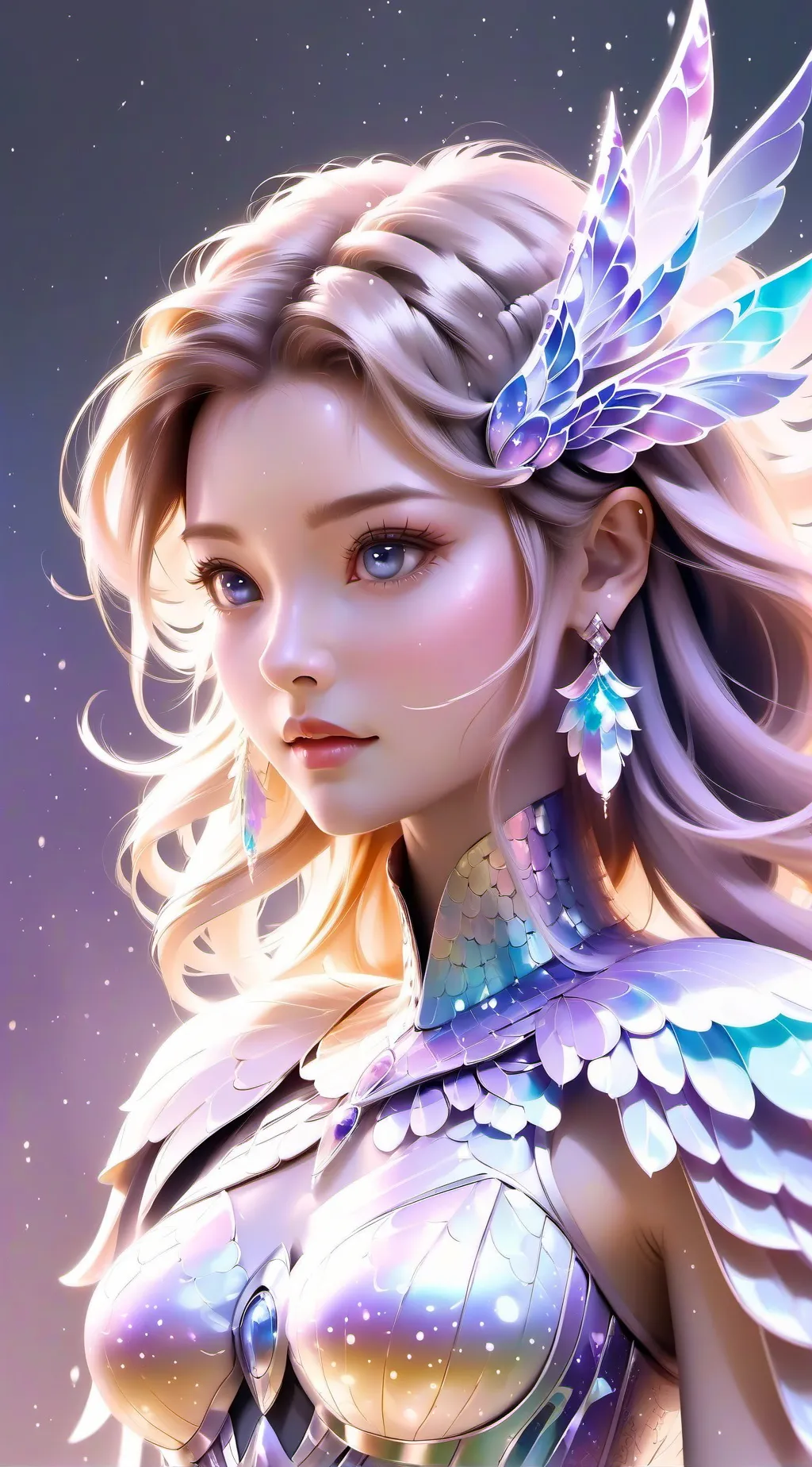 ai character: luna background