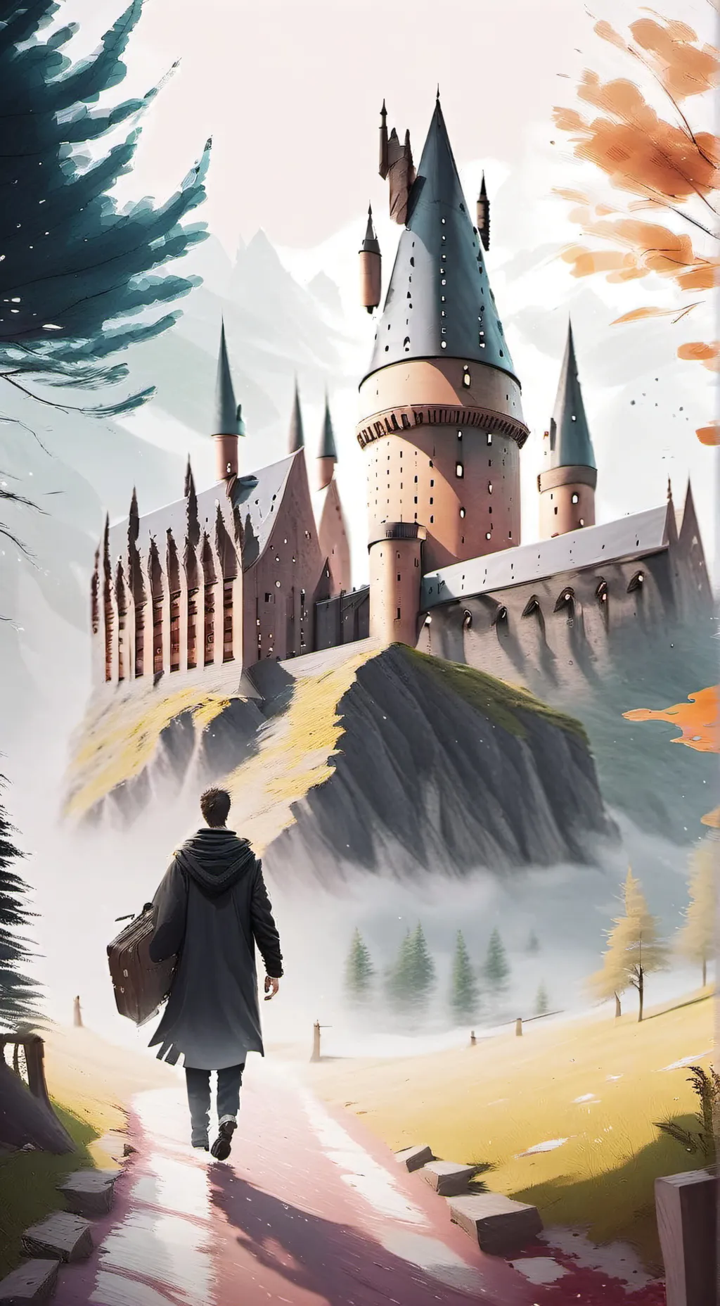 ai character: Harry Potter  background