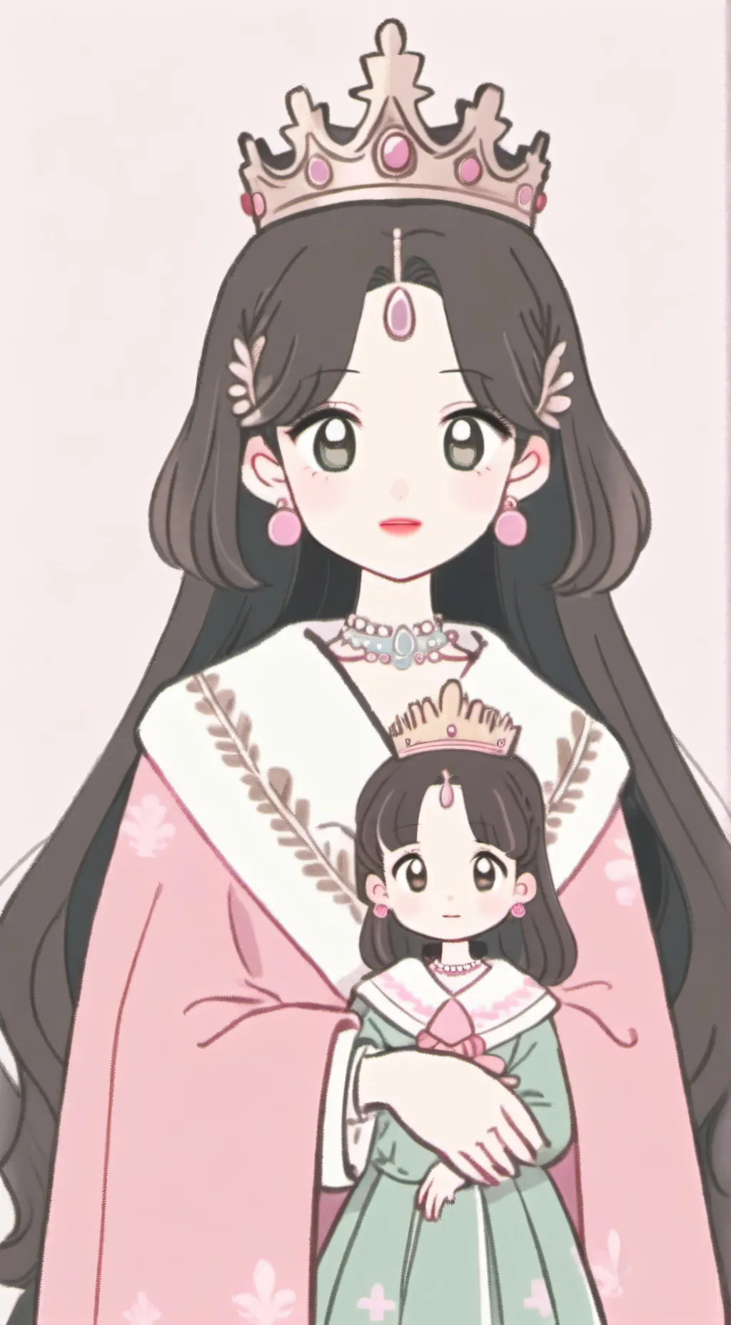 ai character: Fight of the queen background