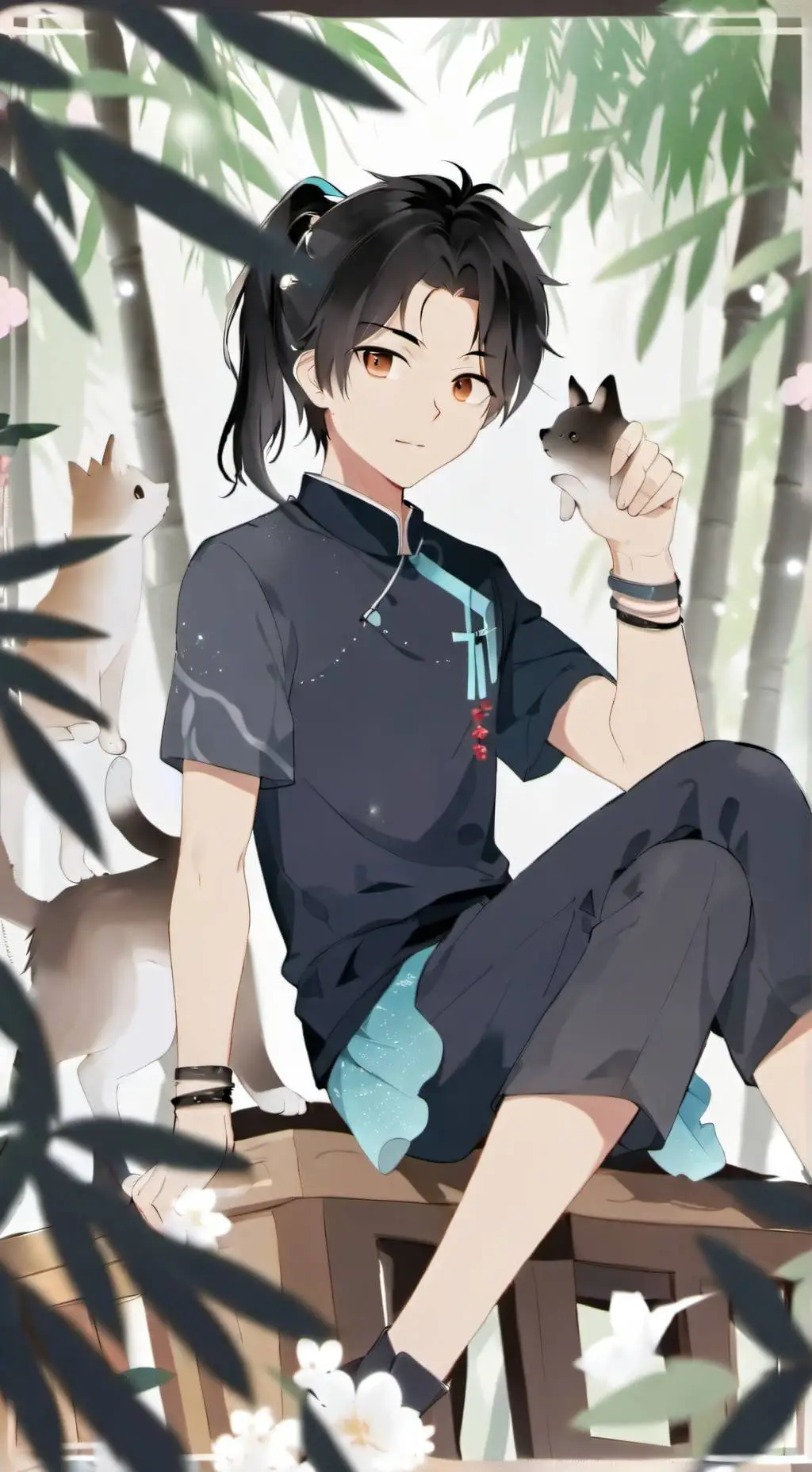 ai character: 凌风 background