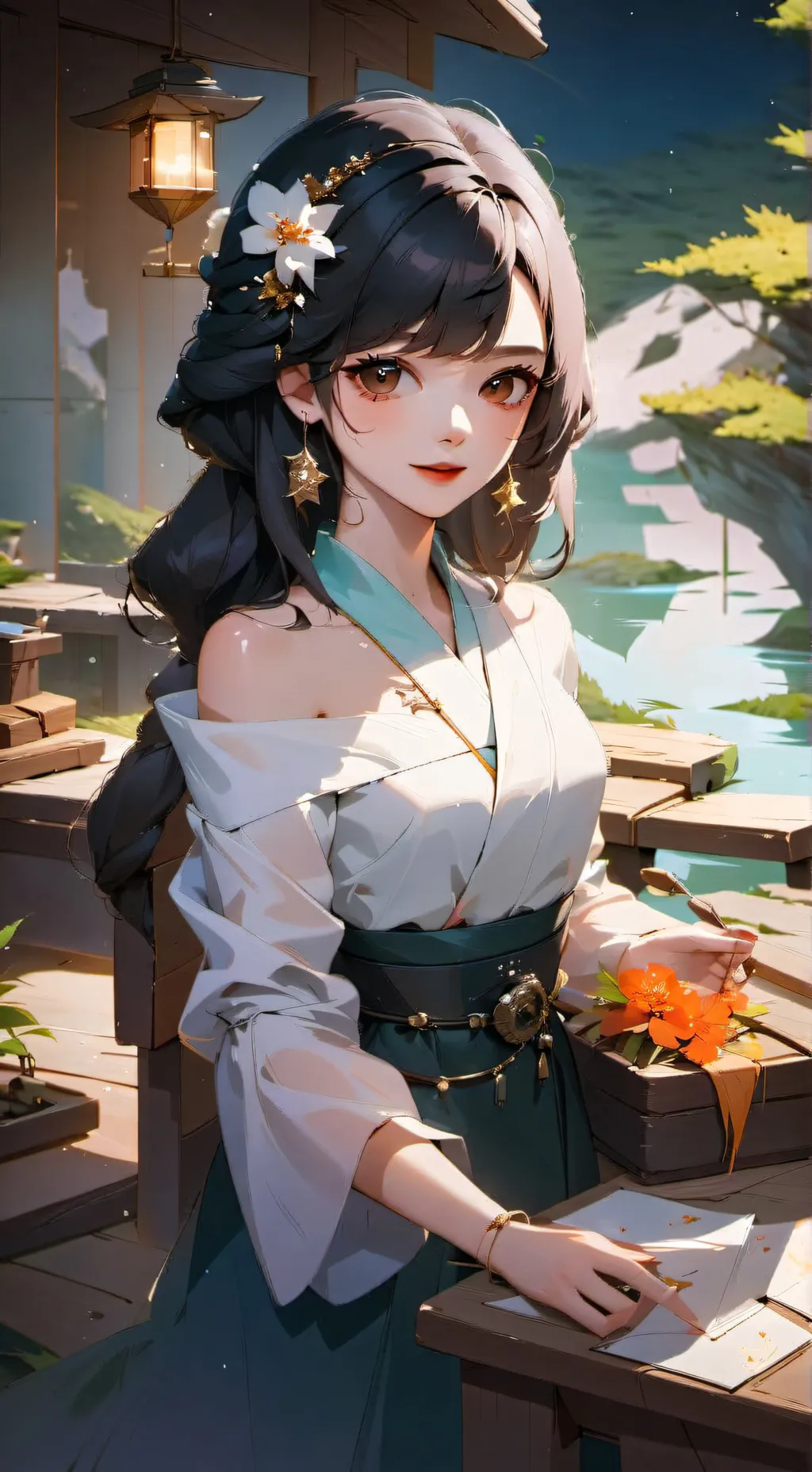 ai character: Zalama background