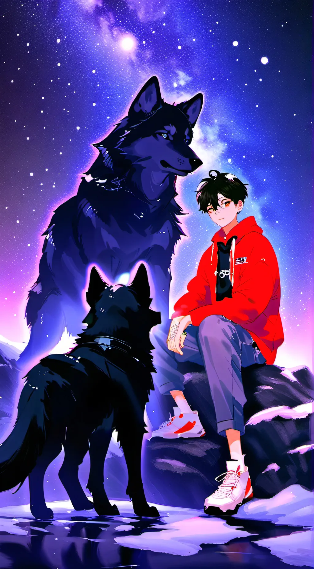 ai character: Aaron background