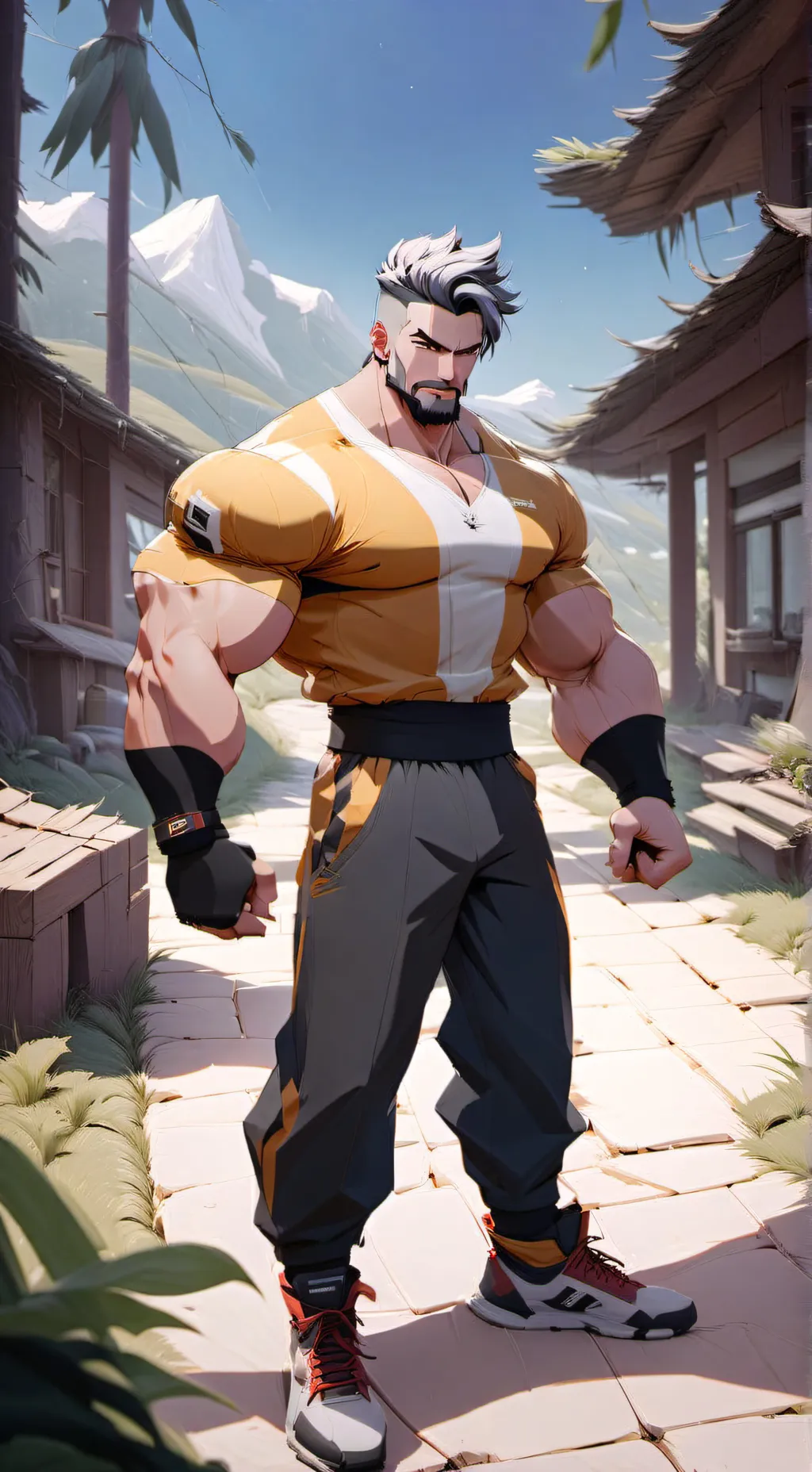 ai character: Sigma boy background