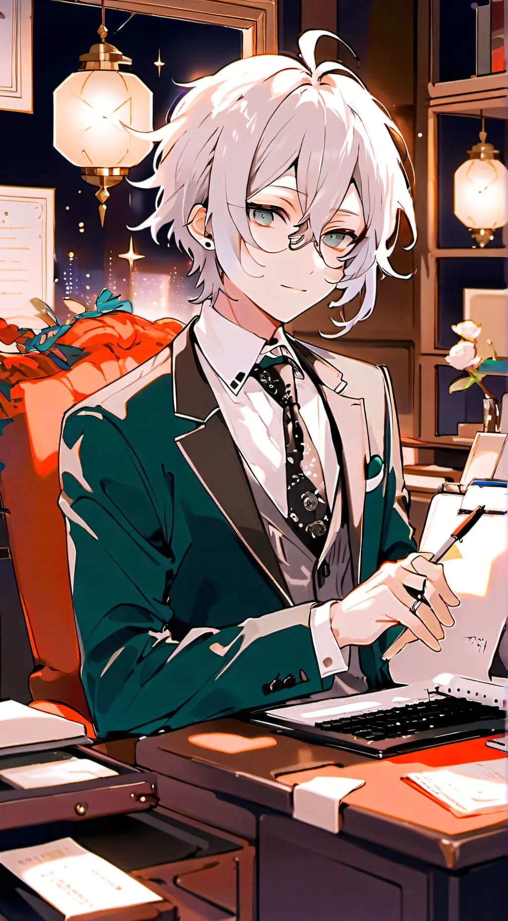 ai character: Hiro background