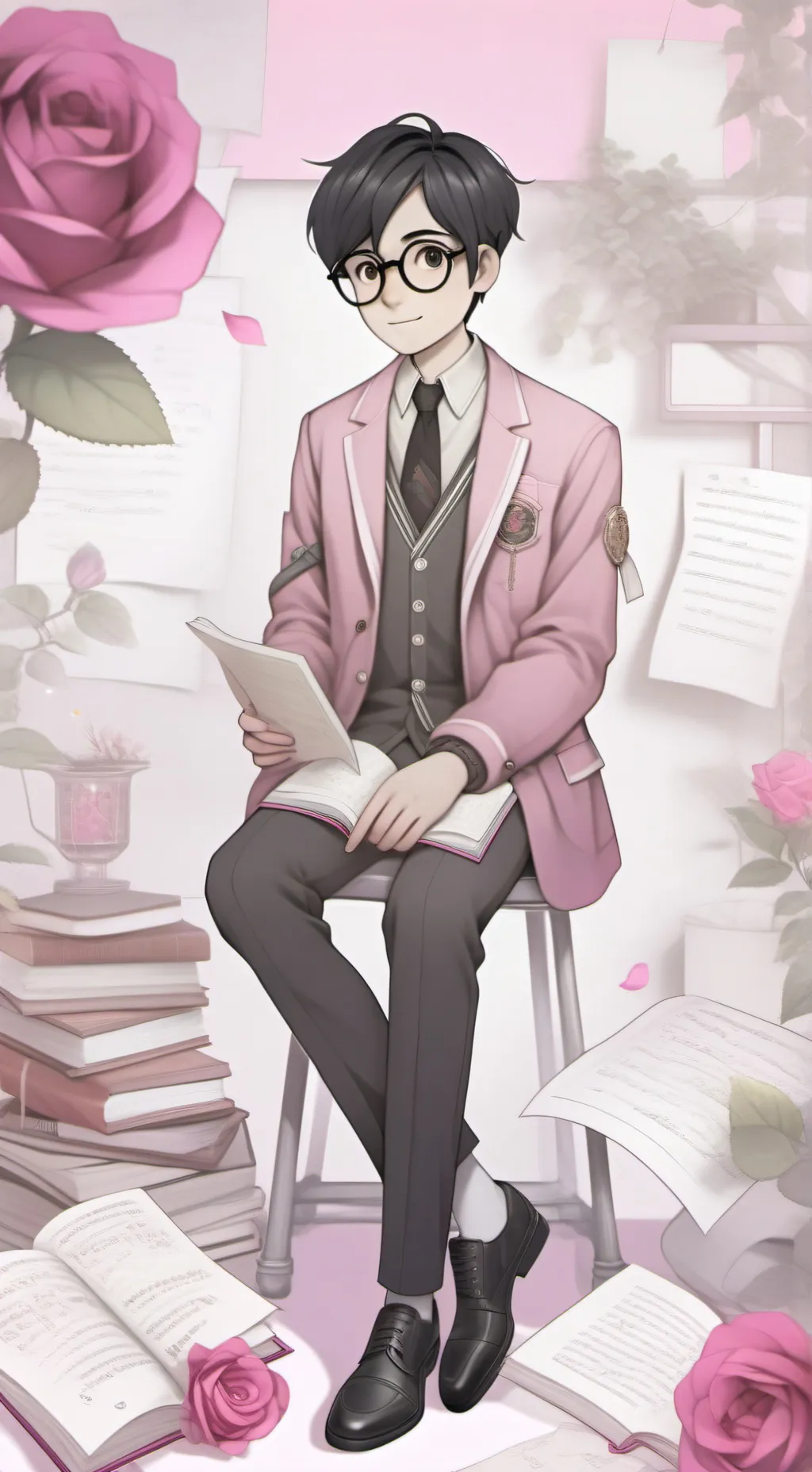 ai character: larry background