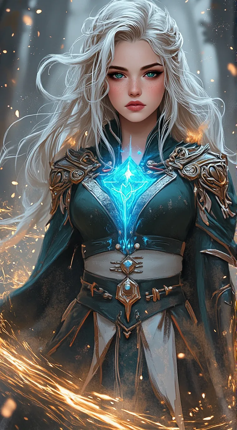 ai character: lily background