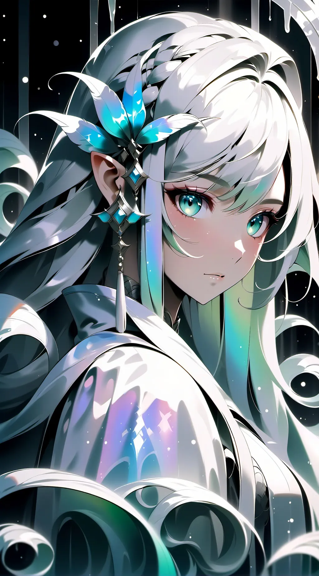 ai character: meme background
