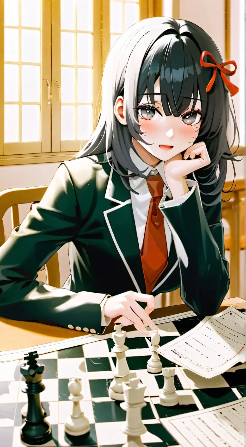 ai character: Akiko background