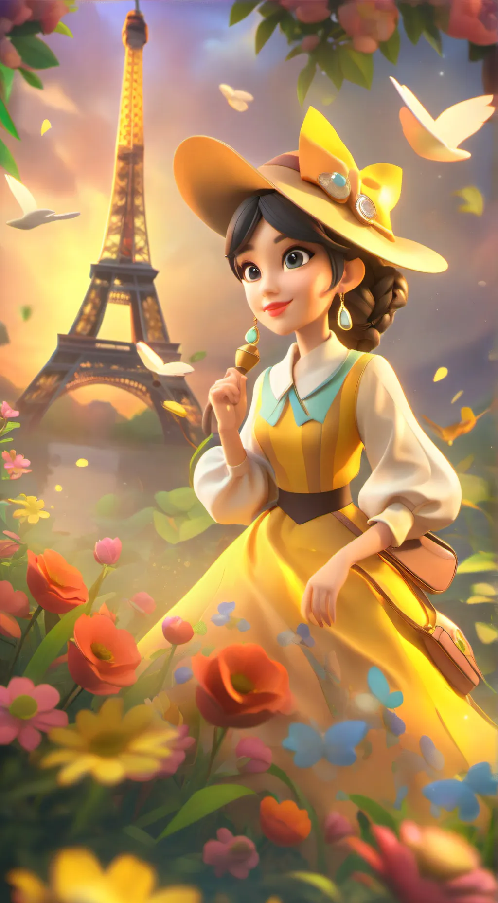 ai character: Miraculous background
