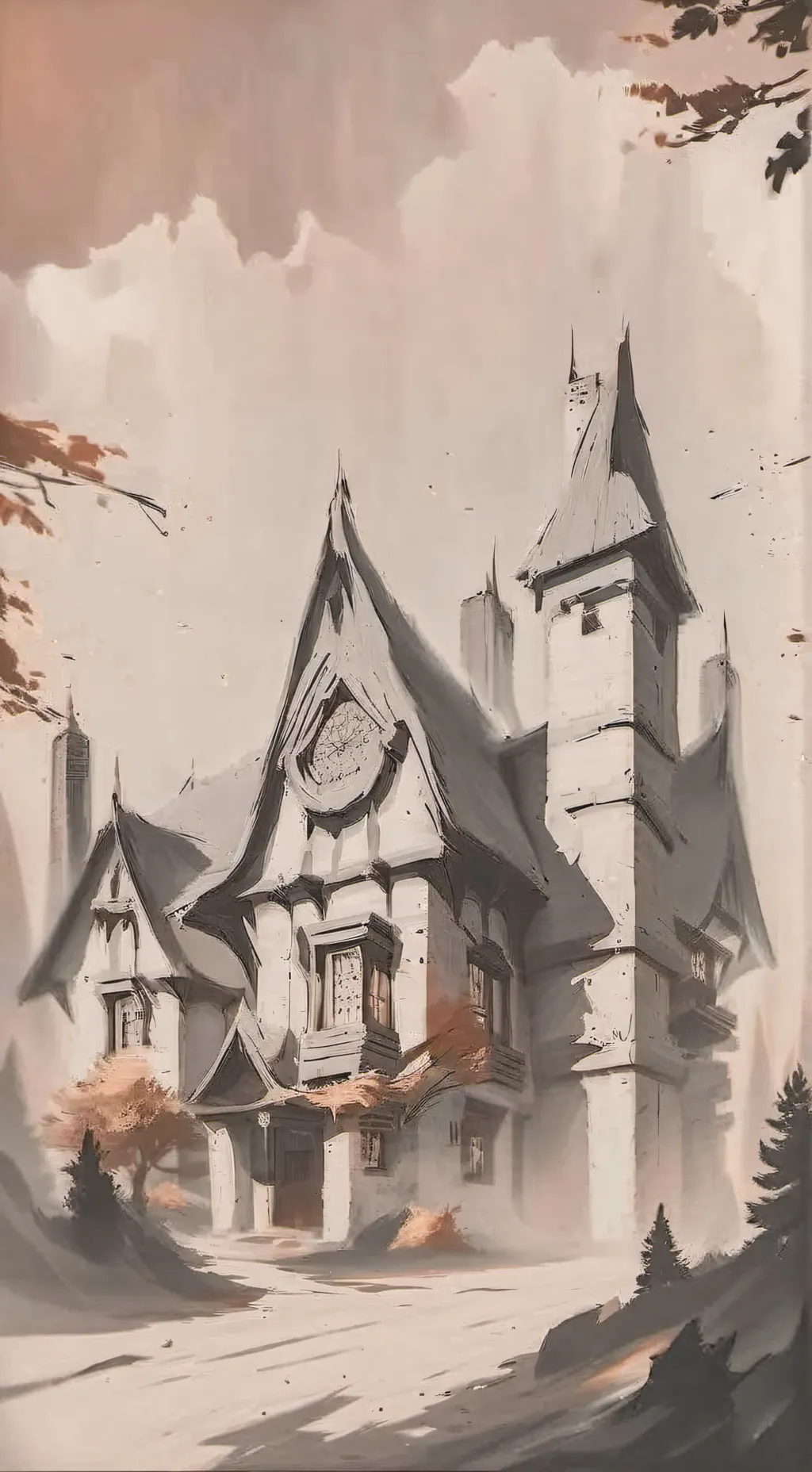 ai character: The weasley house background