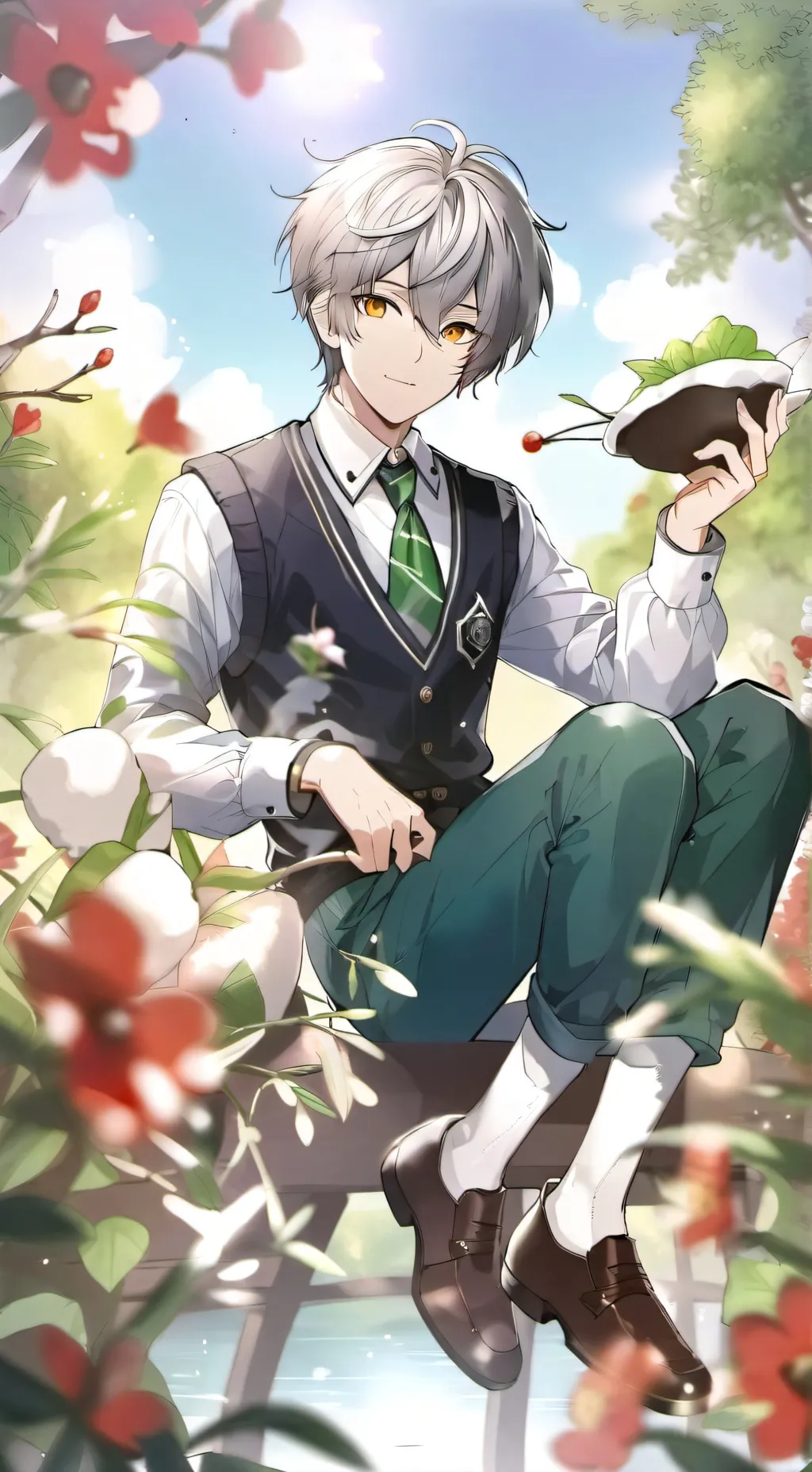 ai character: Akikoma background