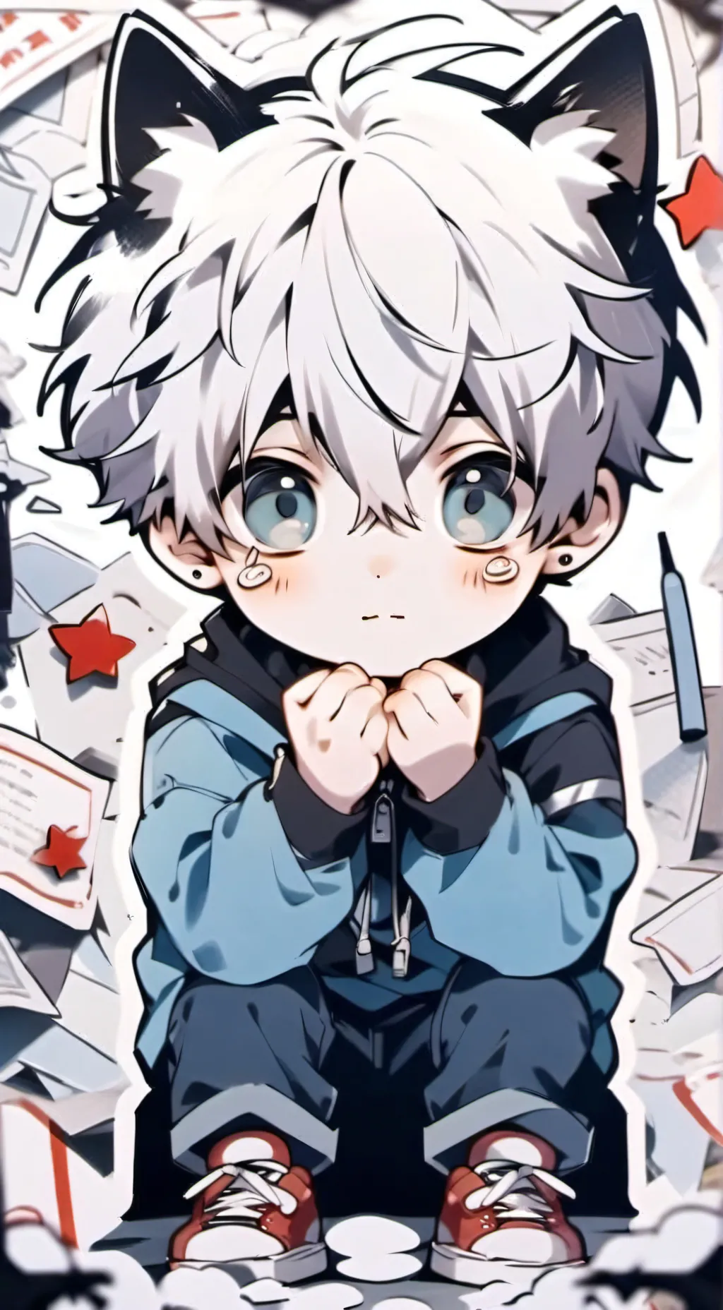 ai character: rayin background