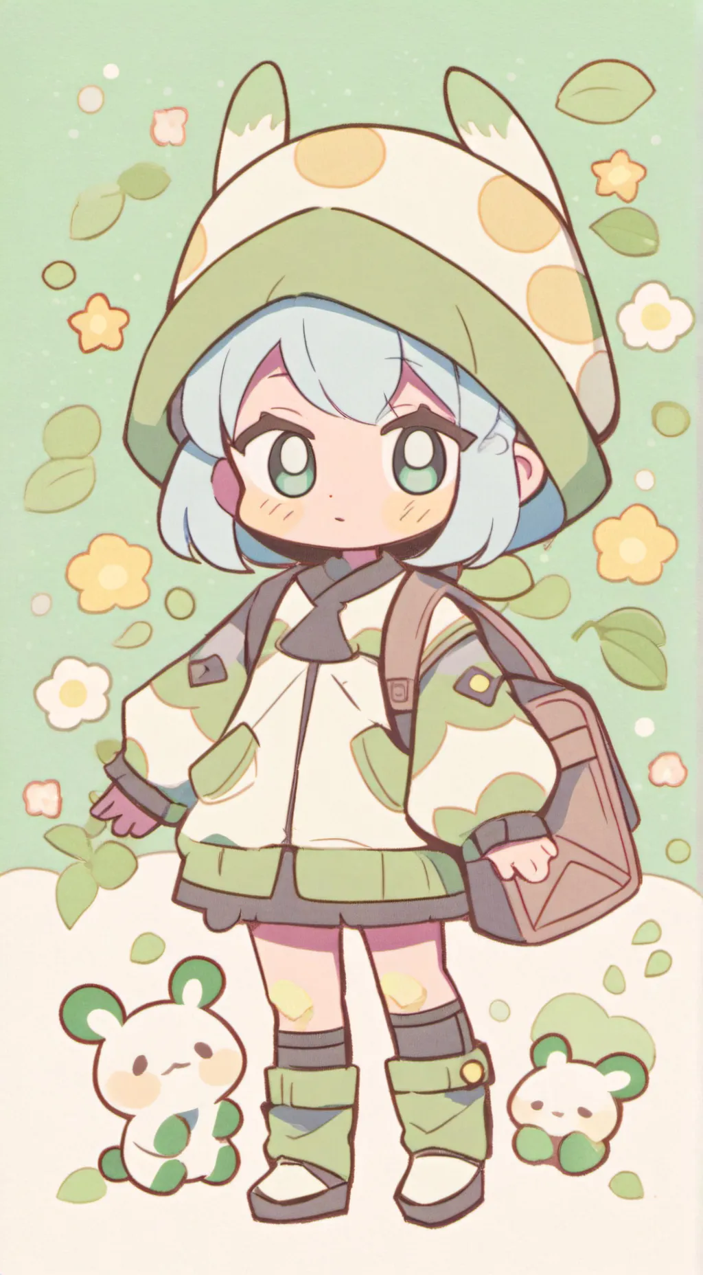 ai character: Subjects !!! background