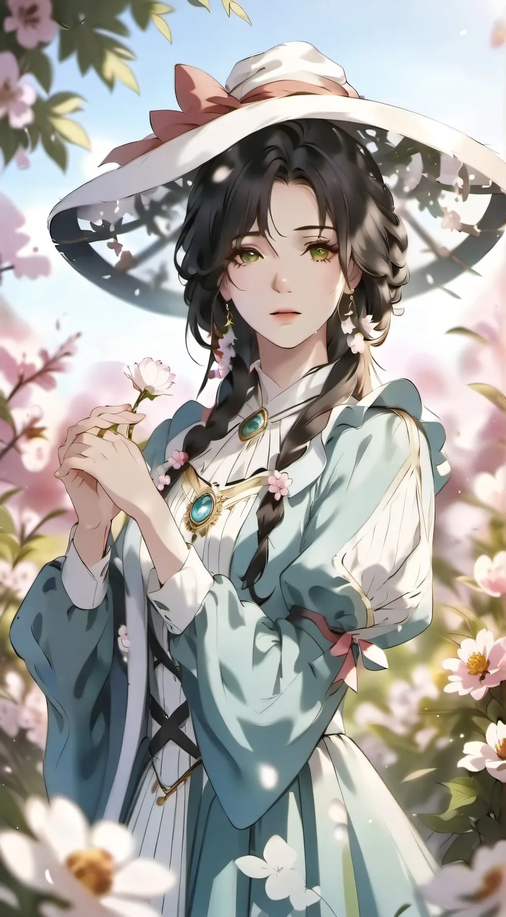 ai character: Rebecca  background