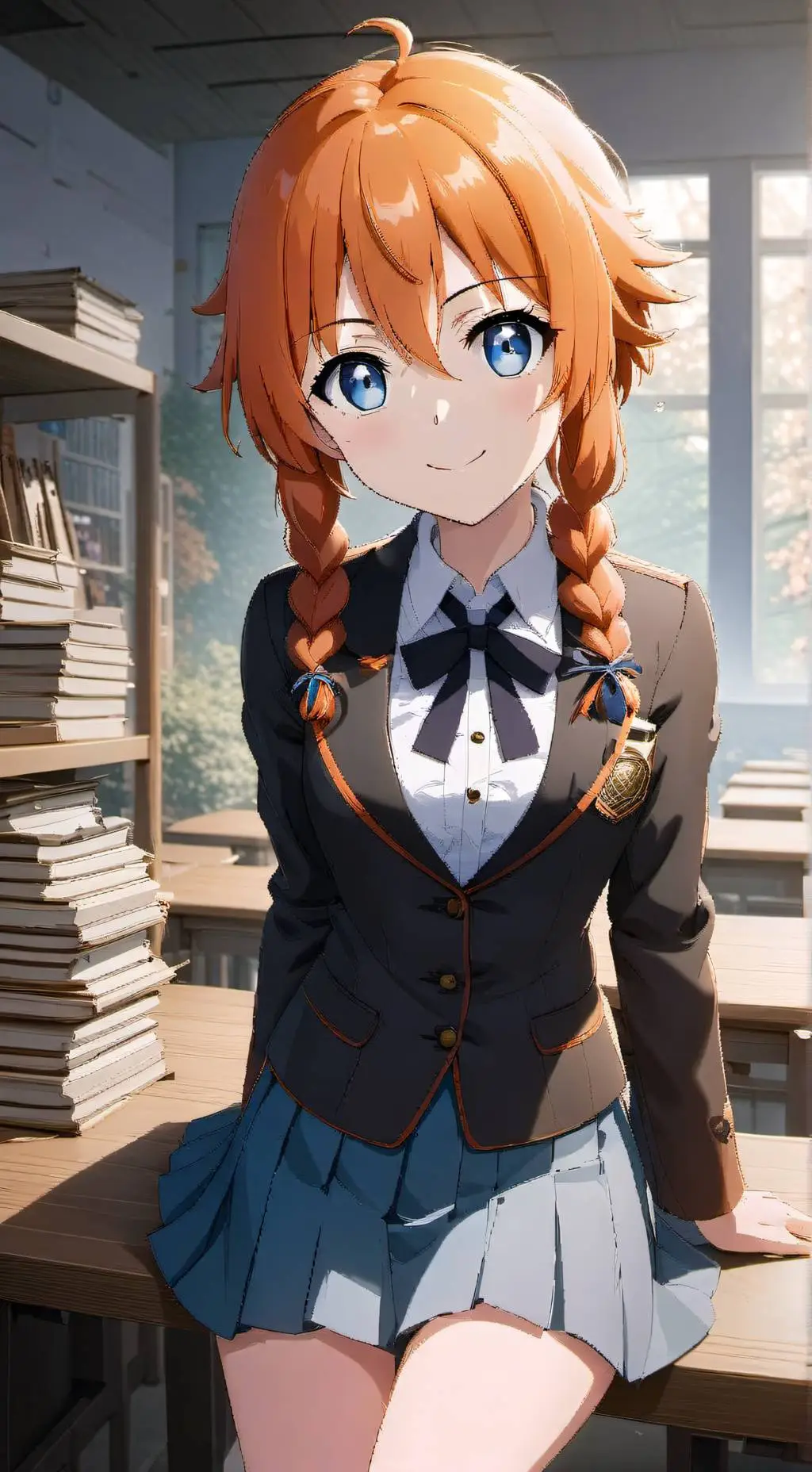 ai character: Kaguya Yamai background