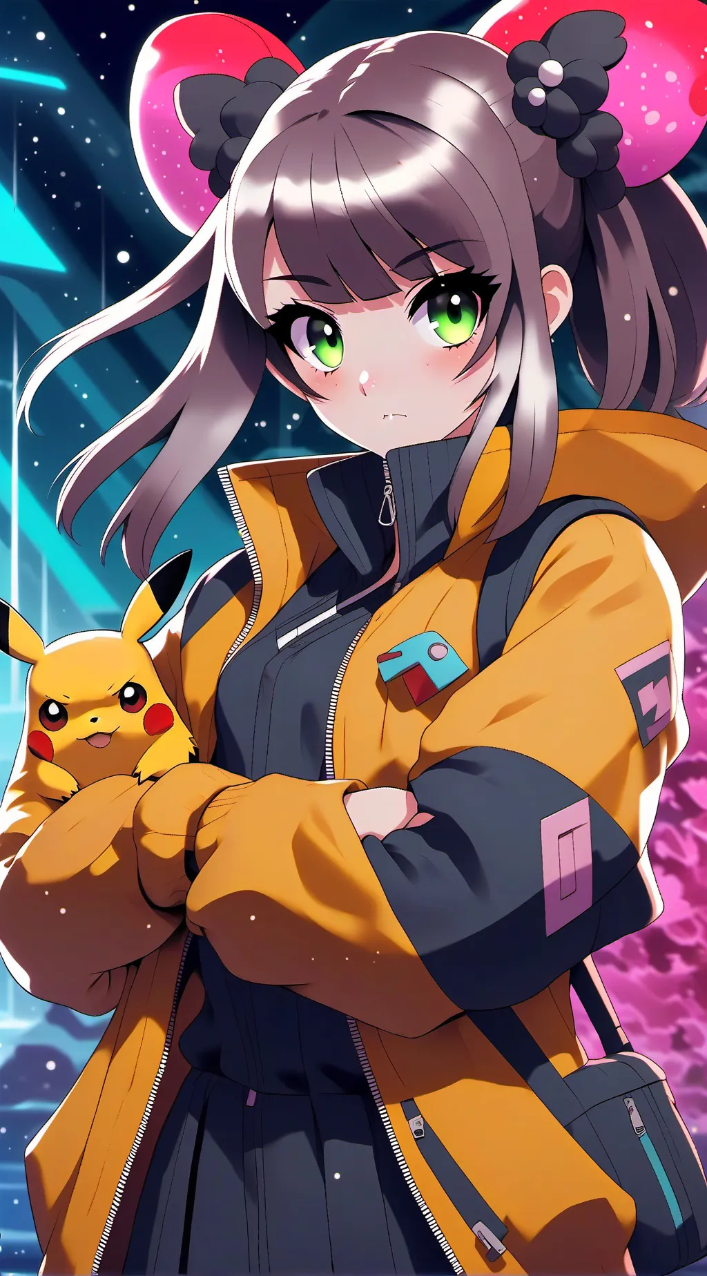ai character: lily background