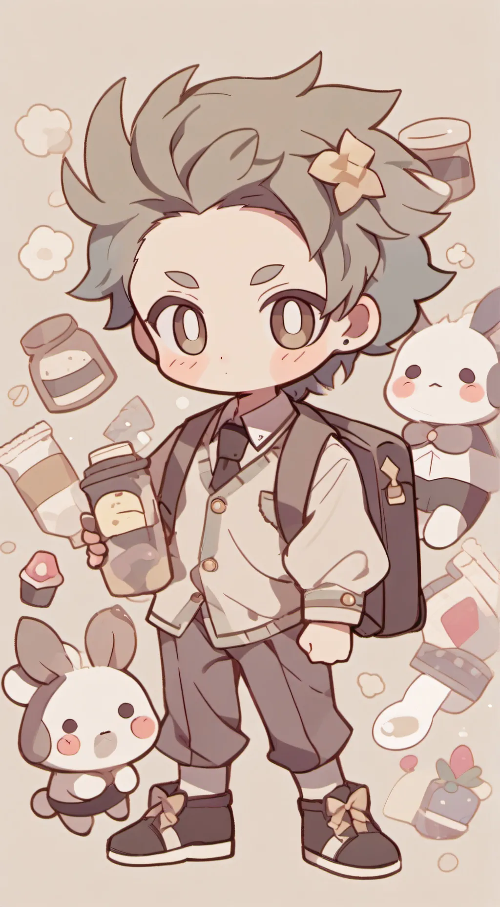 ai character: school background