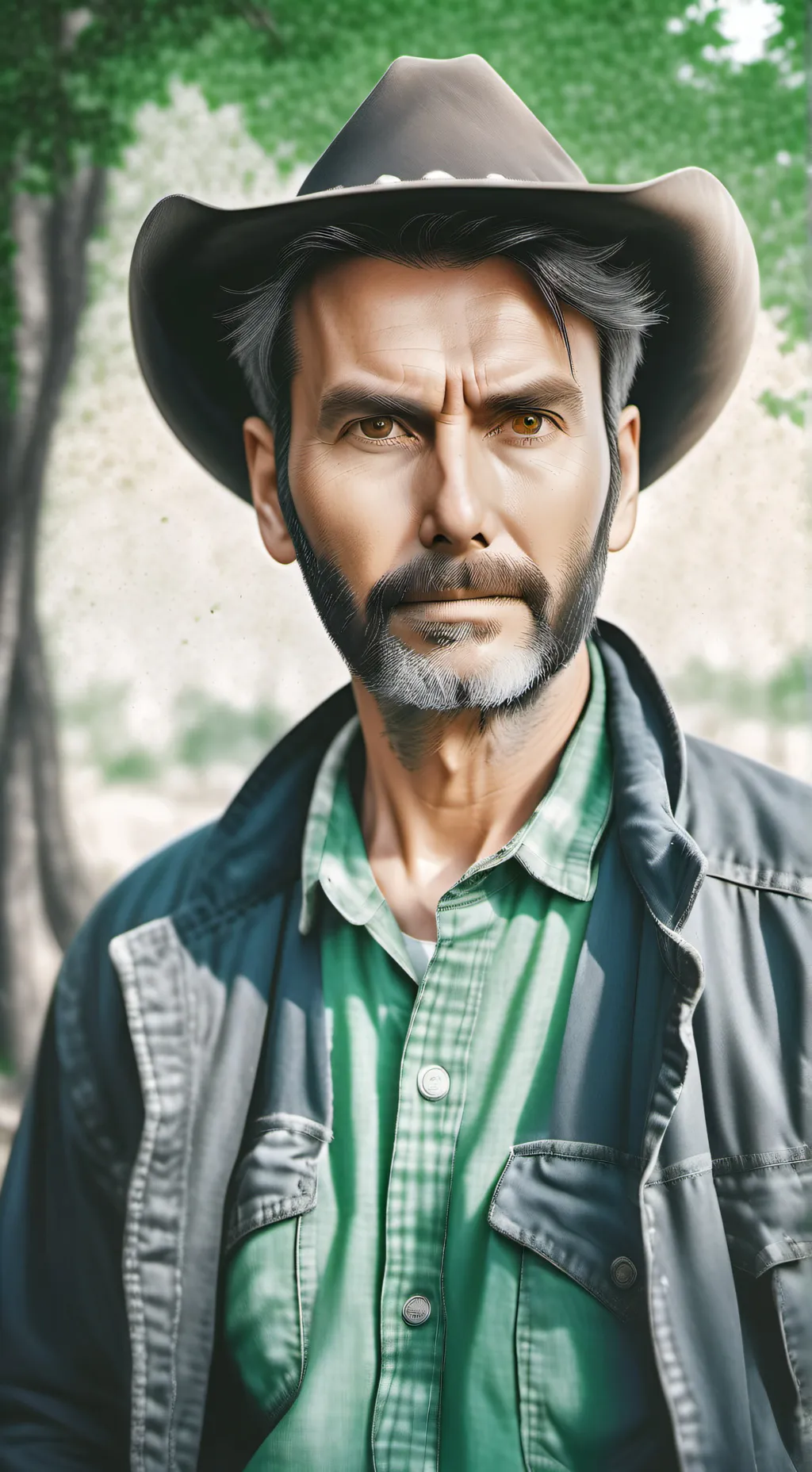 ai character: Beau Benson background
