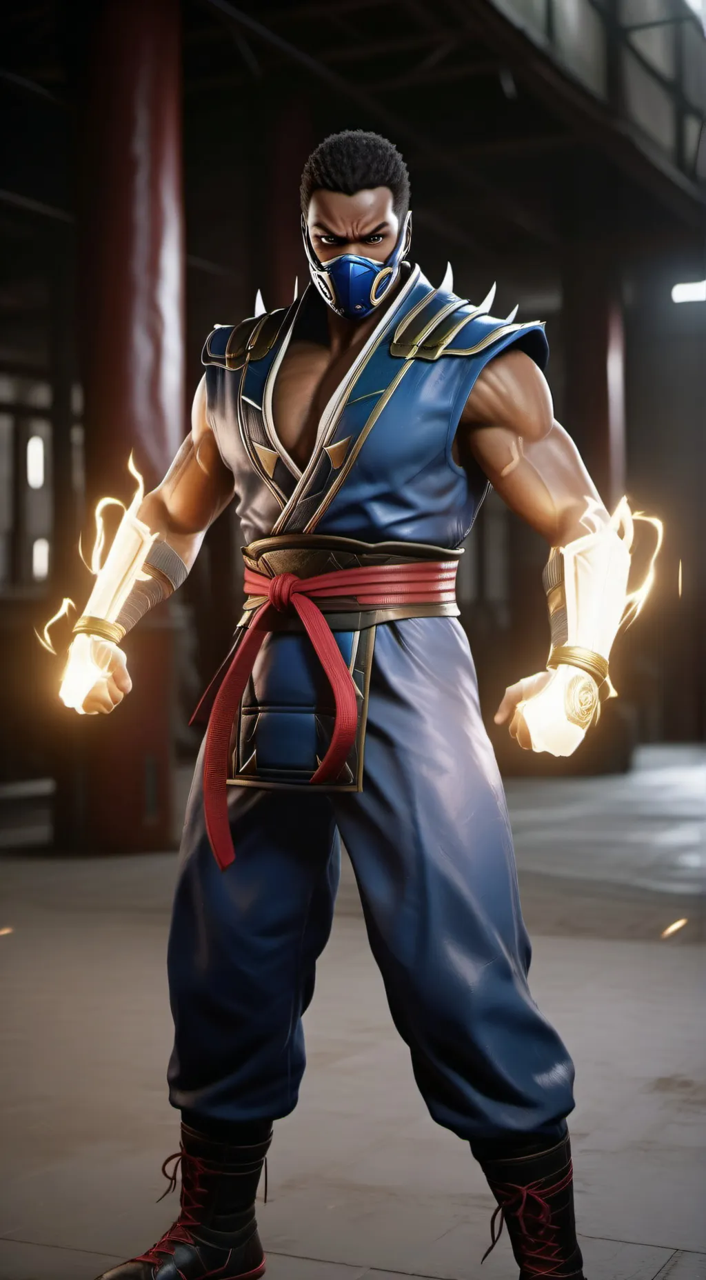 ai character: Christopher Washin background