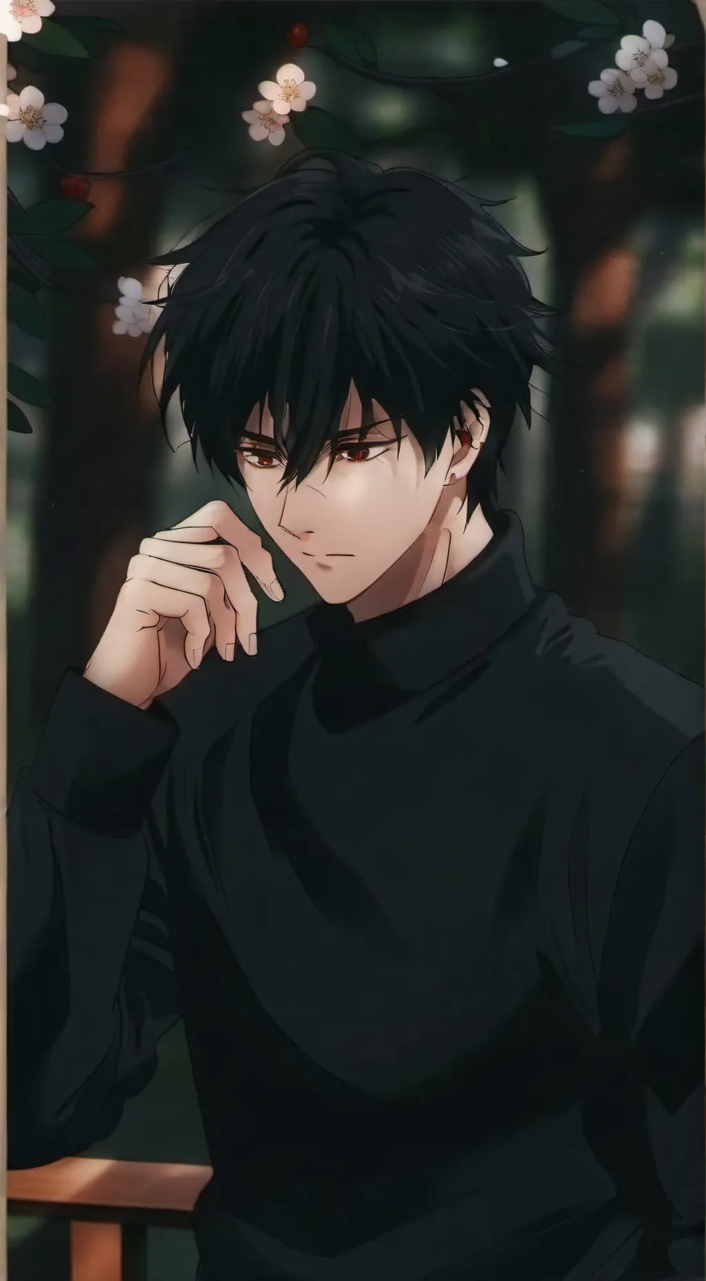 ai character: Adam  background