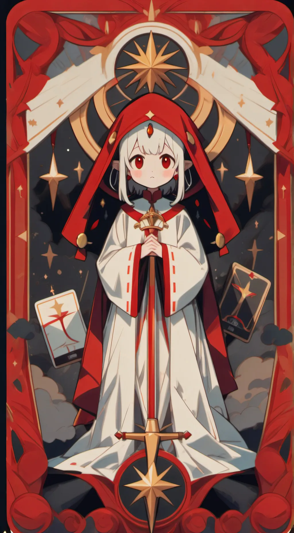 ai character: Lillian Stuck  background