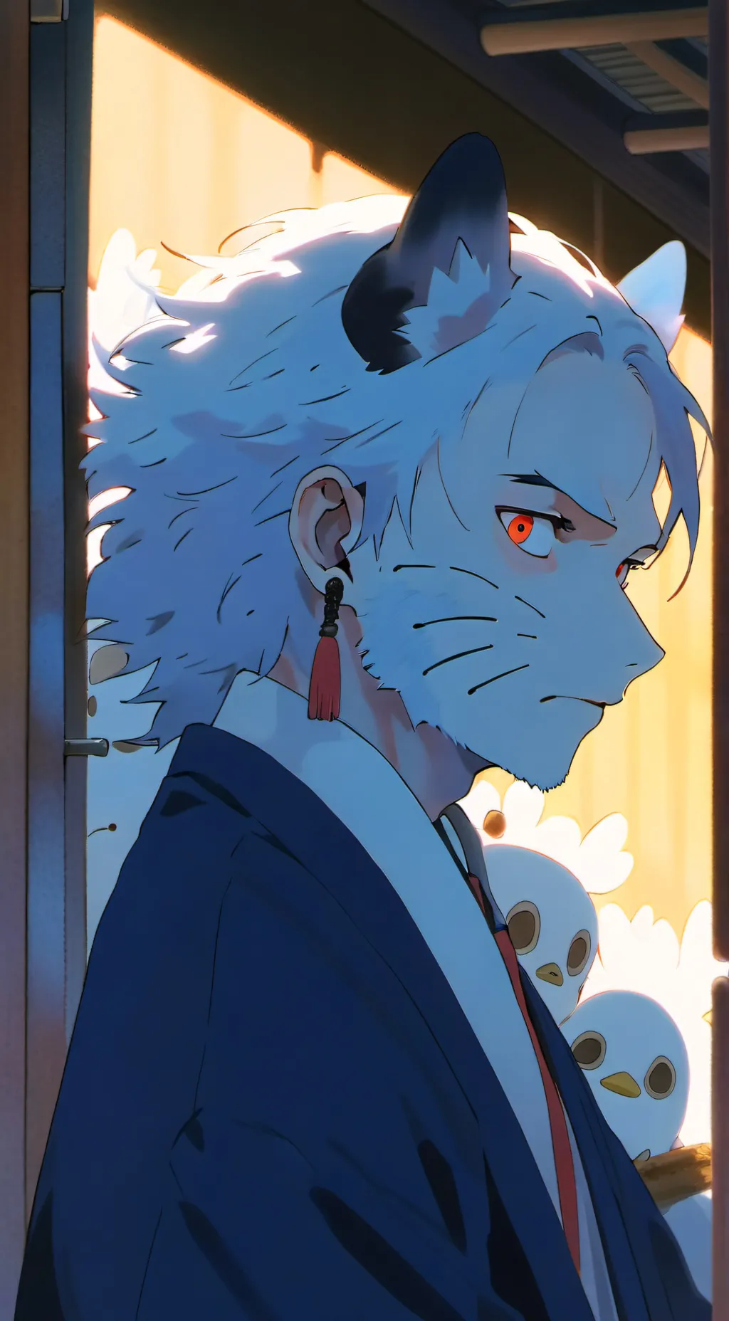 ai character: Толя background