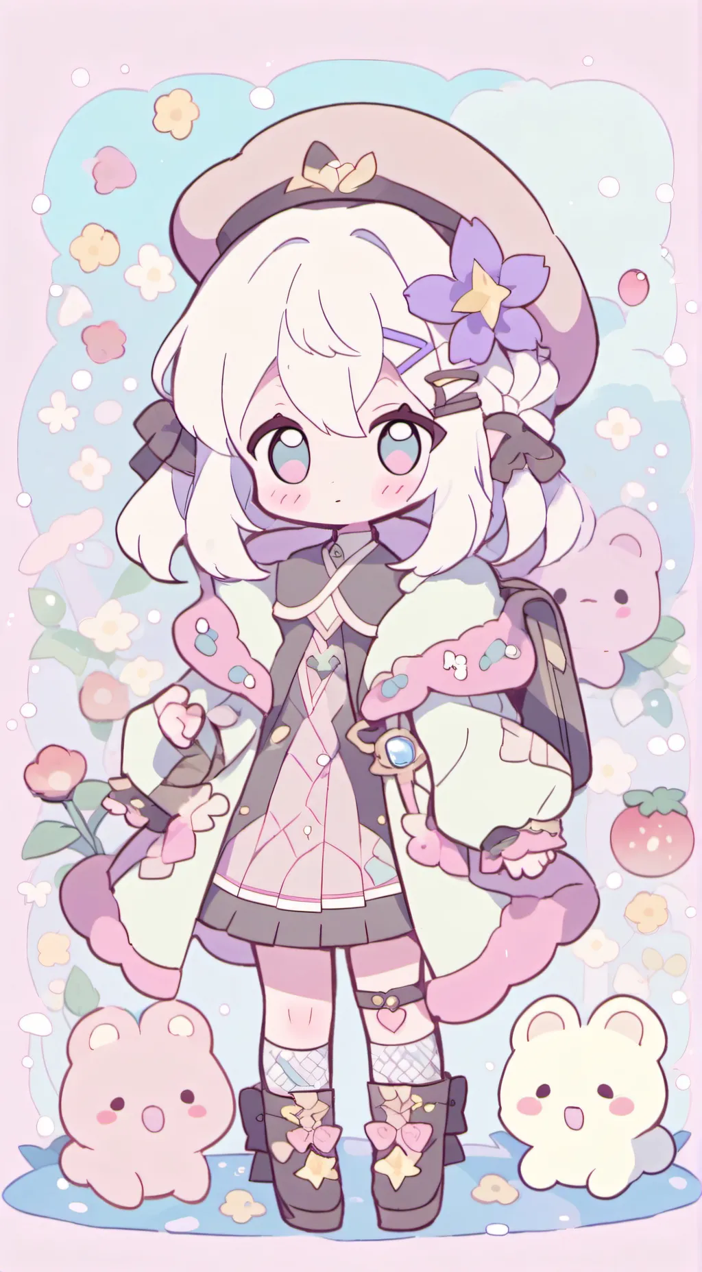 ai character: Dandy’s world oc background
