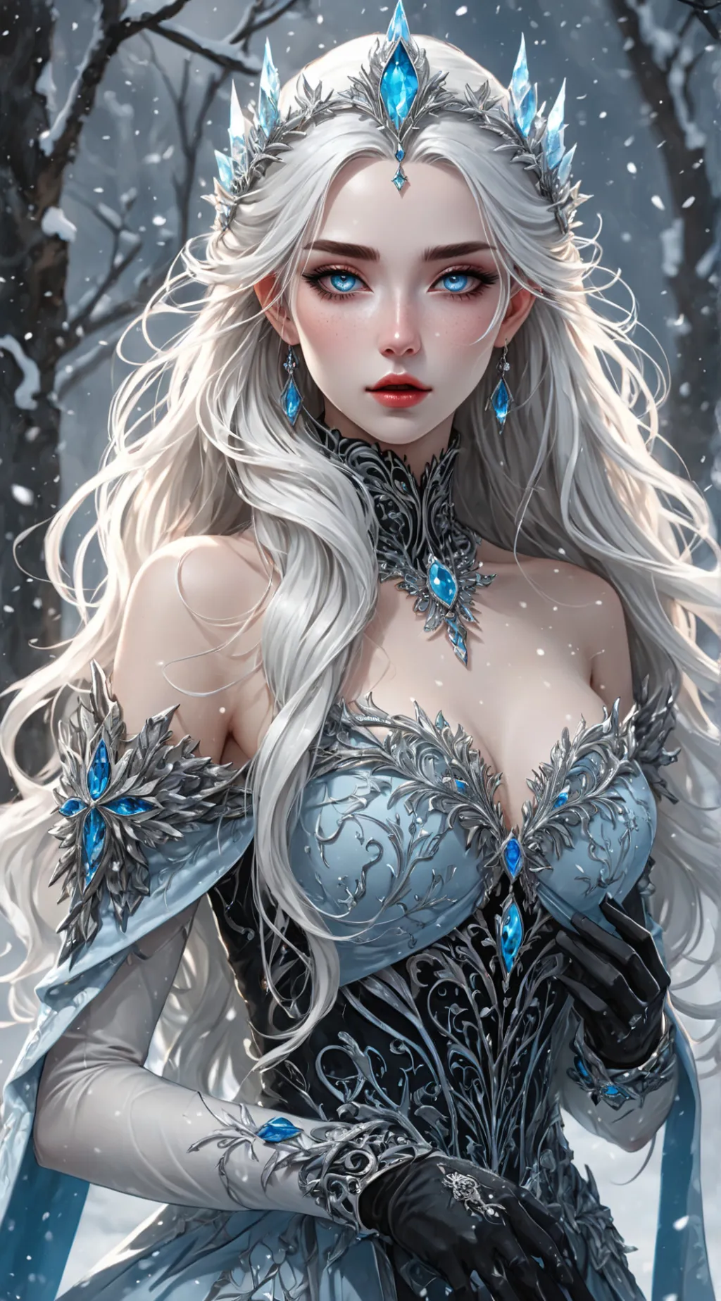 ai character: Queen Isolde background