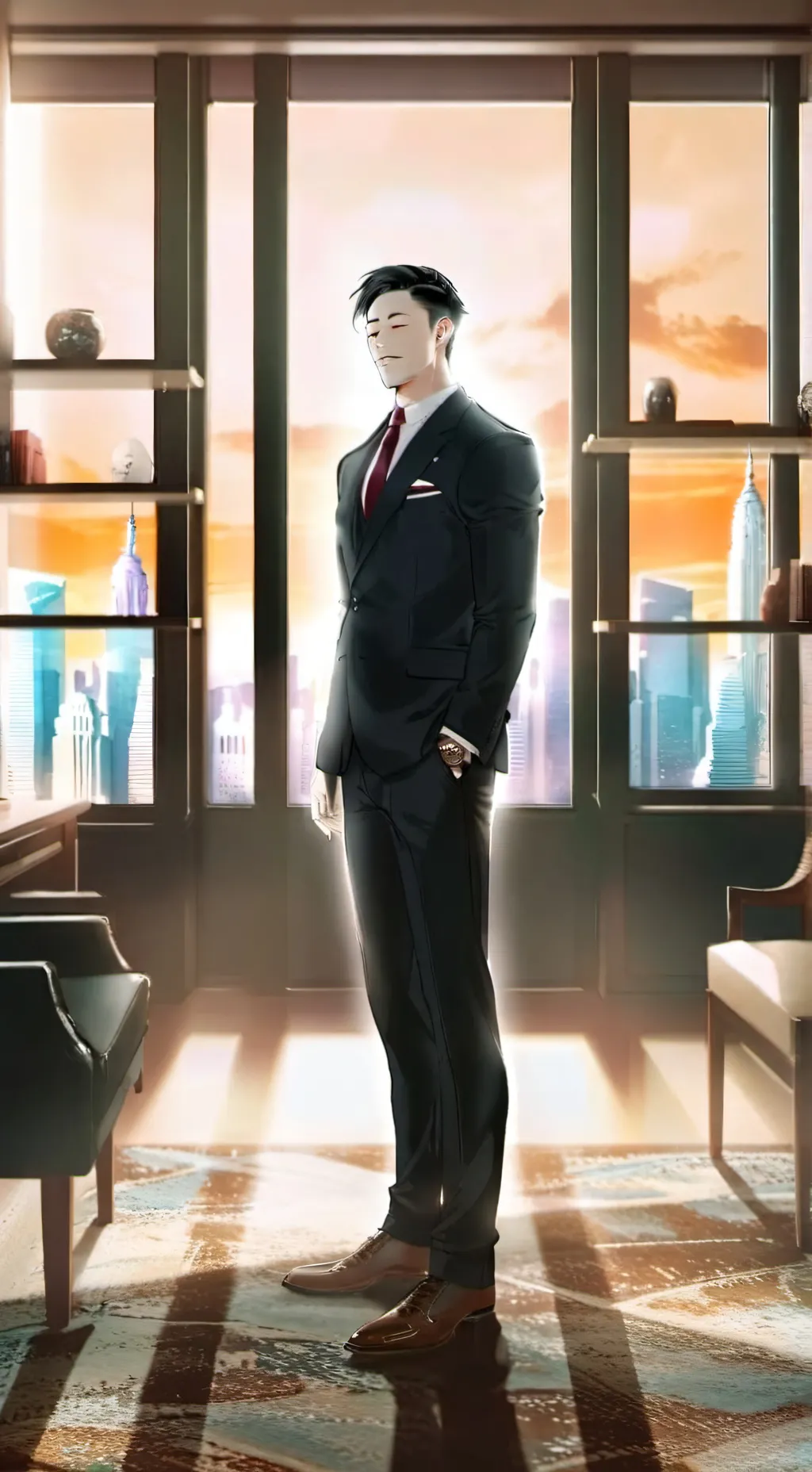 ai character: Ethan background