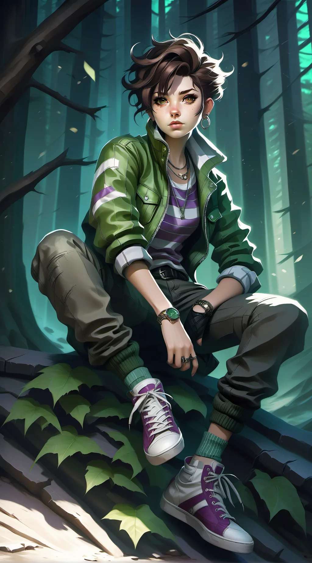 ai character: Luz noceda background